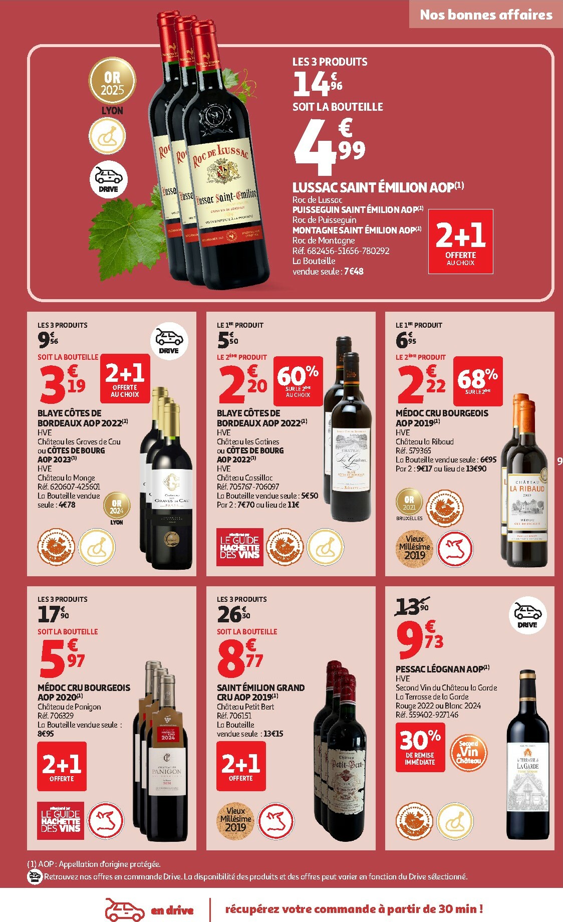 auchan - Catalogue Auchan - Foire aux Vins d'Automne valable du 30/09 au 12/10 - page: 9