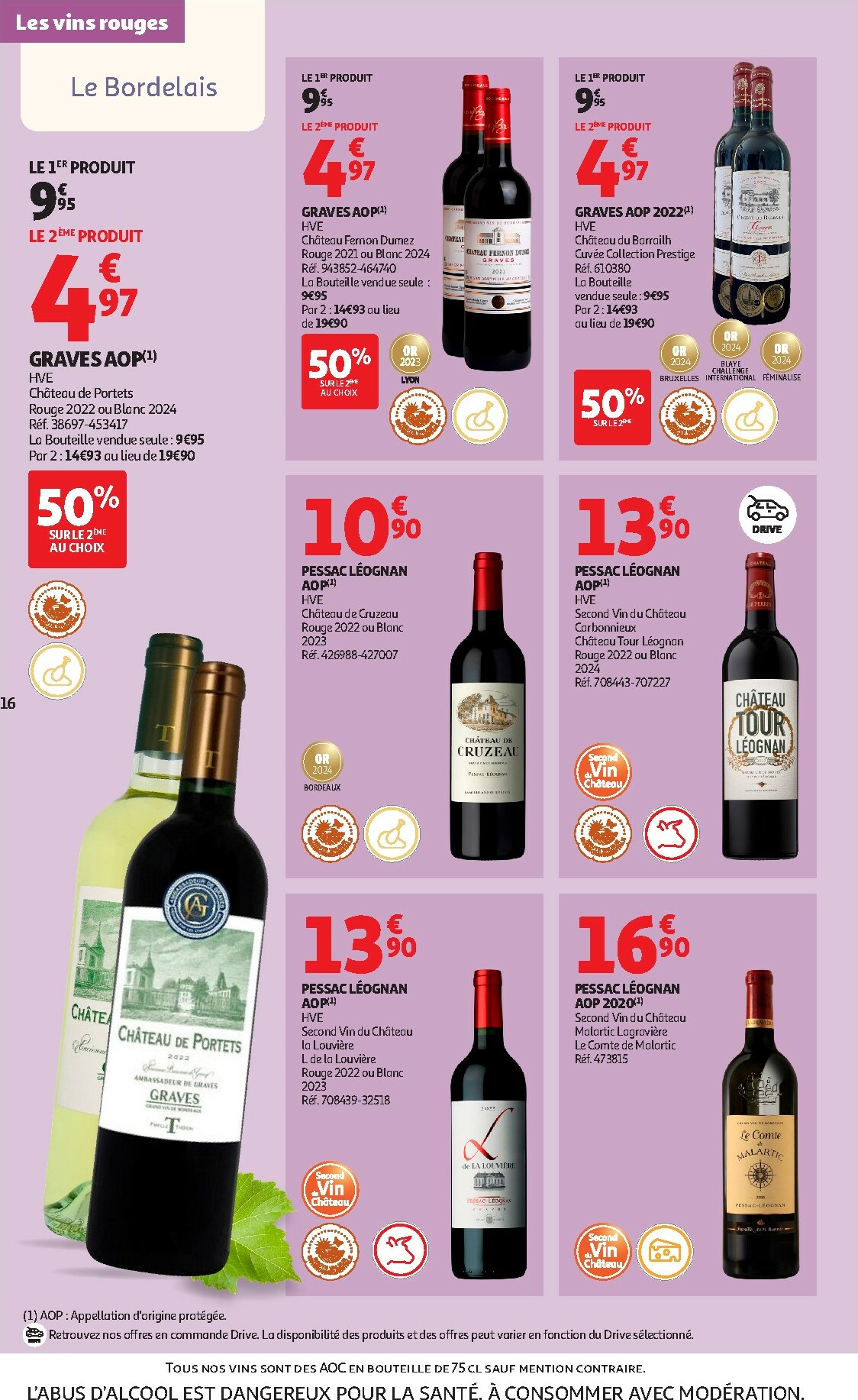 auchan - Catalogue Auchan - Foire aux Vins d'Automne valable du 30/09 au 12/10 - page: 16