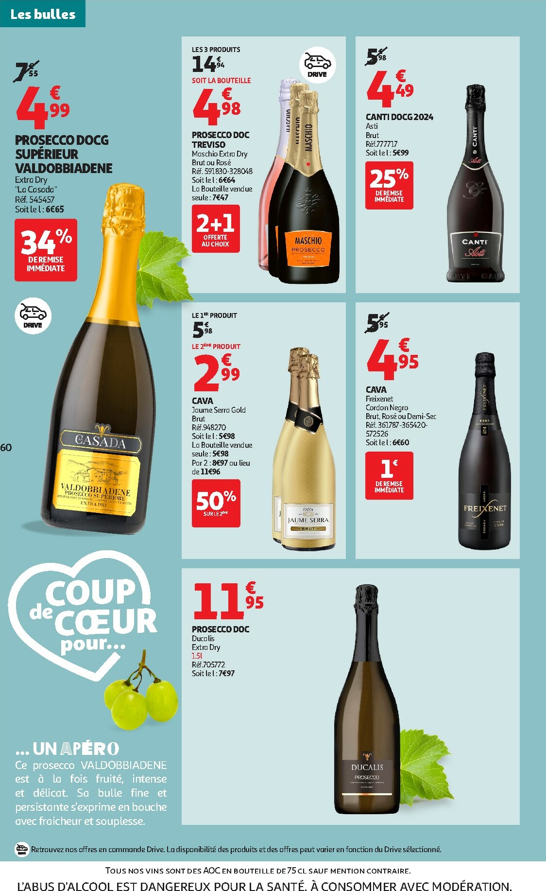 auchan - Catalogue Auchan - Foire aux Vins d'Automne valable du 30/09 au 12/10 - page: 60