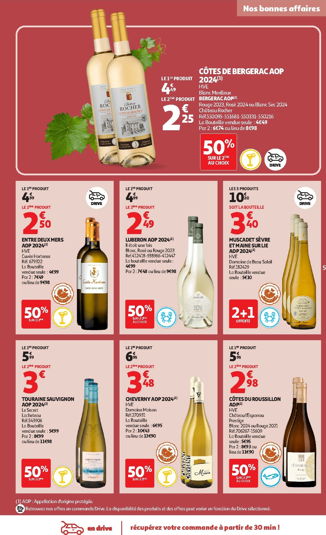 auchan - Catalogue Auchan - Foire aux Vins d'Automne valable du 30/09 au 12/10 - page: 5