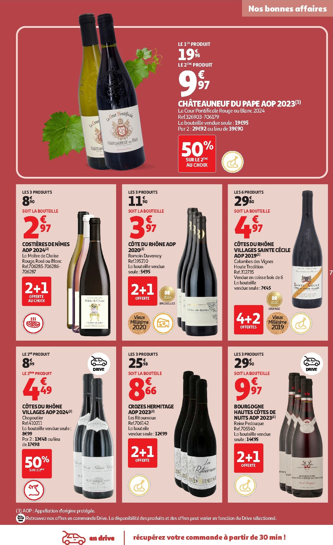 auchan - Catalogue Auchan - Foire aux Vins d'Automne valable du 30/09 au 12/10 - page: 7
