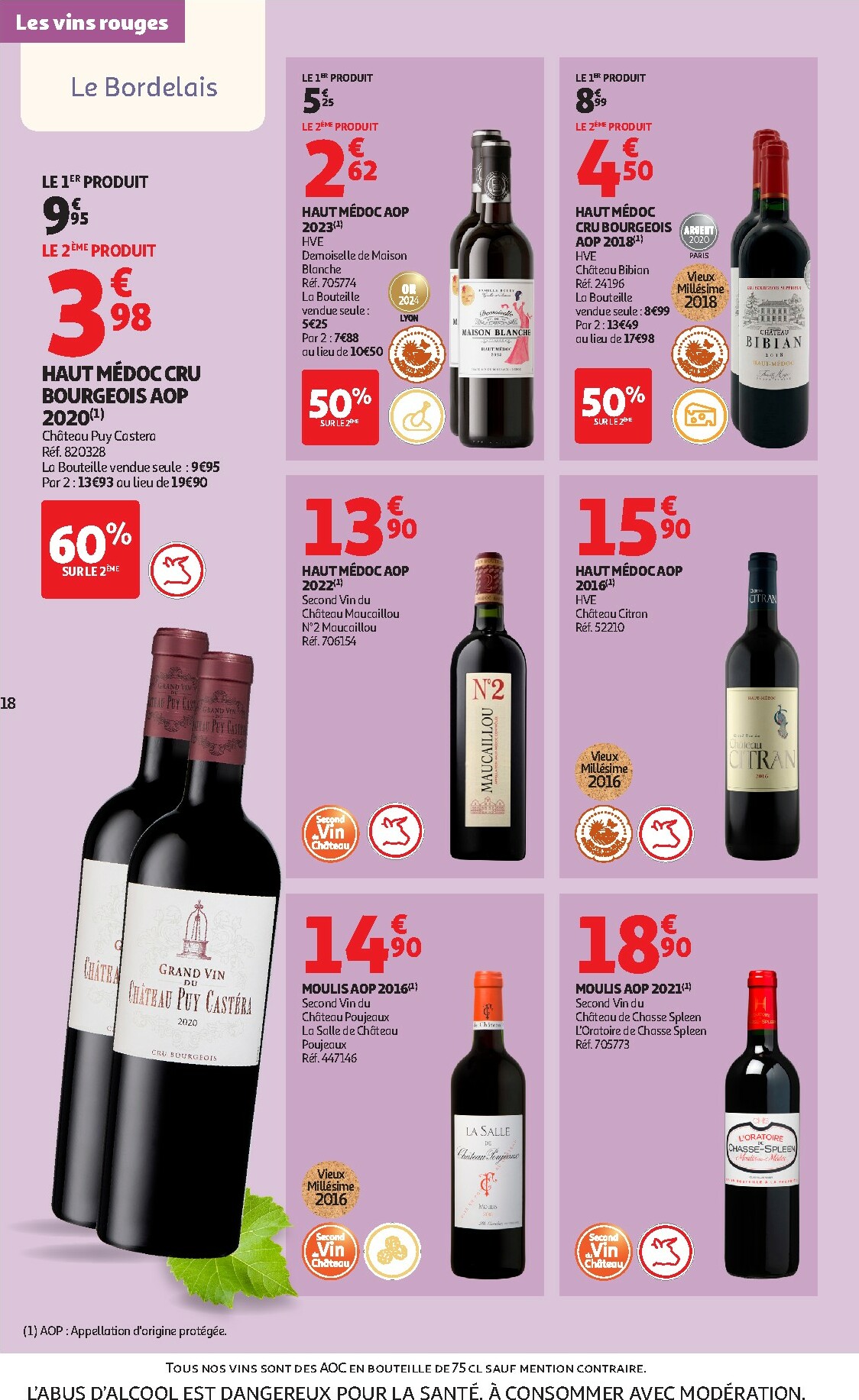 auchan - Catalogue Auchan - Foire aux Vins d'Automne valable du 30/09 au 12/10 - page: 18
