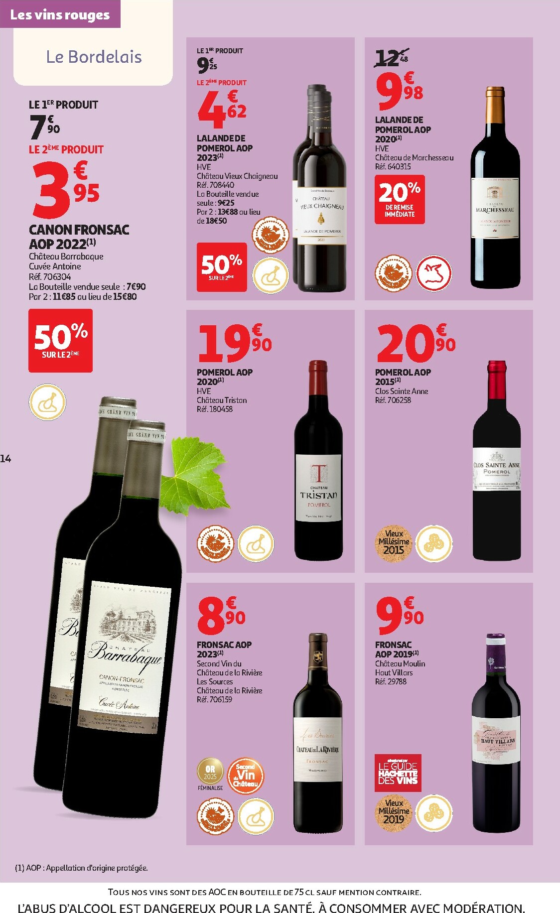 auchan - Catalogue Auchan - Foire aux Vins d'Automne valable du 30/09 au 12/10 - page: 14
