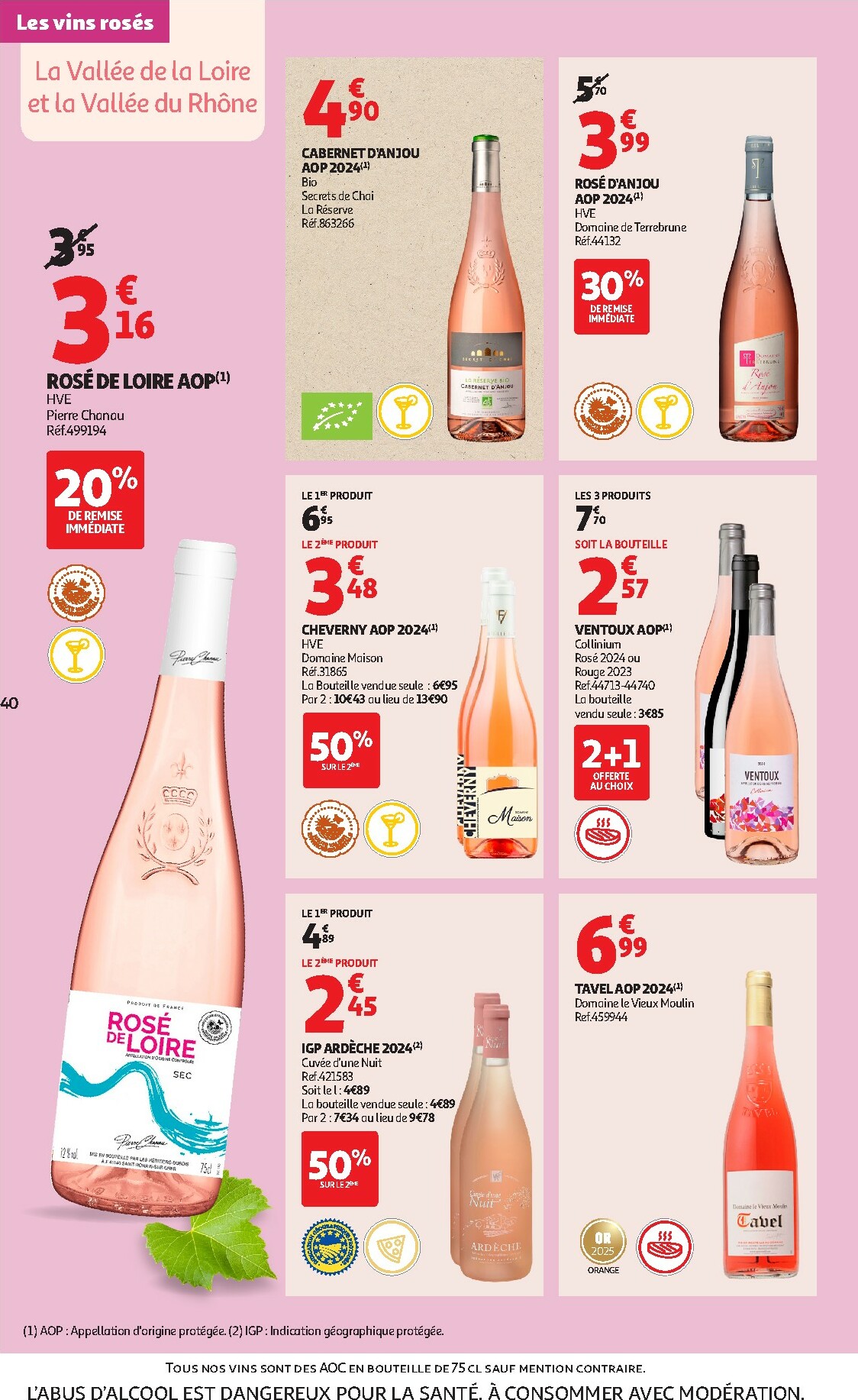 auchan - Catalogue Auchan - Foire aux Vins d'Automne valable du 30/09 au 12/10 - page: 40
