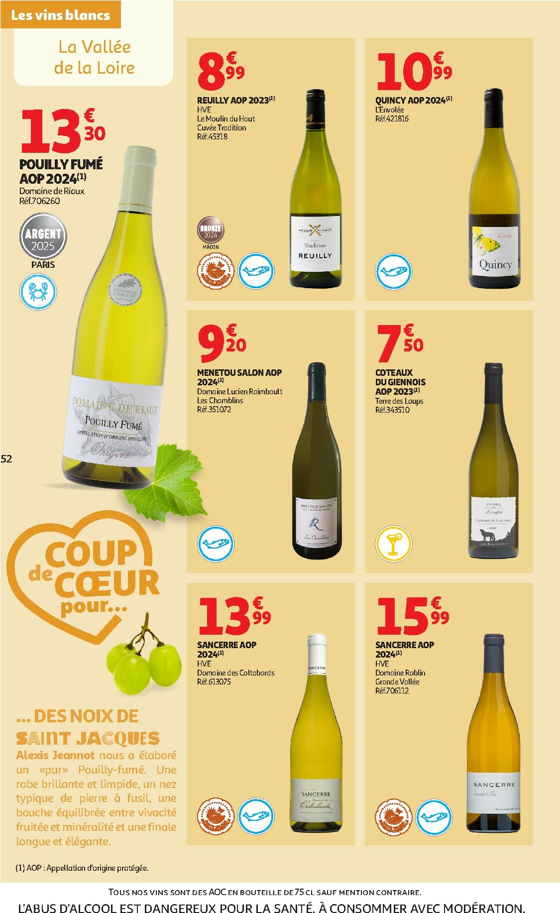 auchan - Catalogue Auchan - Foire aux Vins d'Automne valable du 30/09 au 12/10 - page: 52