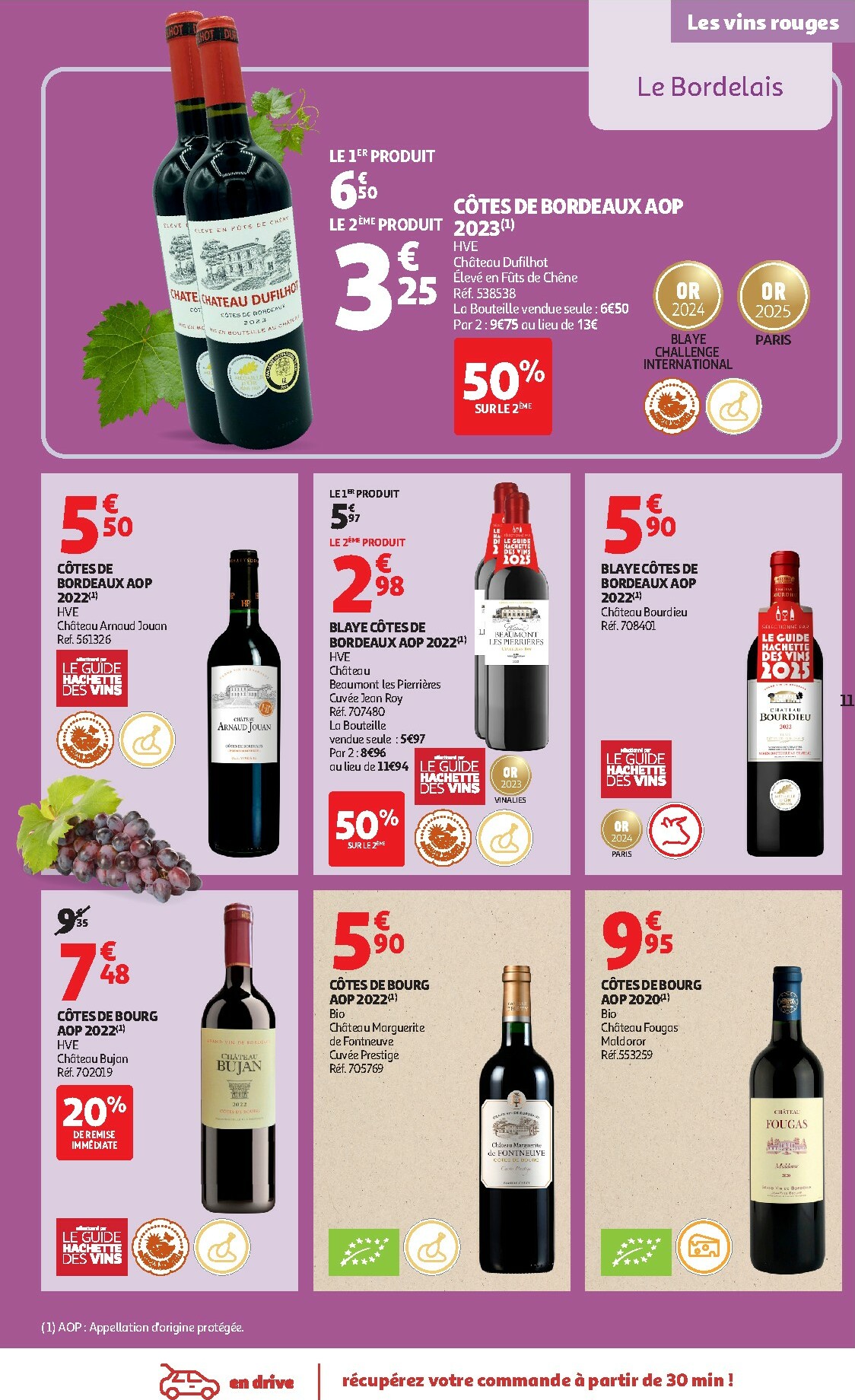auchan - Catalogue Auchan - Foire aux Vins d'Automne valable du 30/09 au 12/10 - page: 11