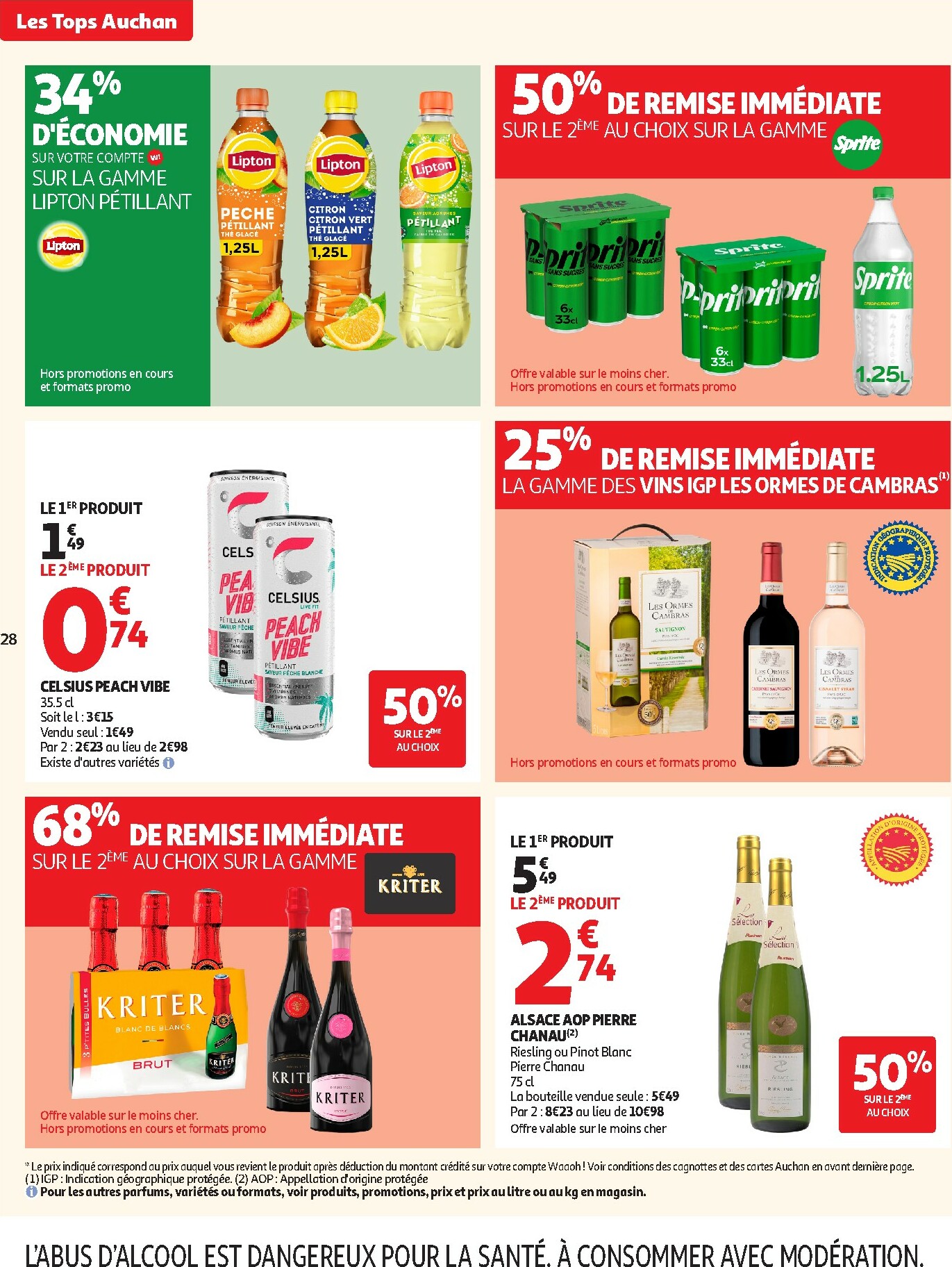 auchan - Catalogue Auchan supermarché - Les Halles d'automne dans votre super valable du 30/09 au 11/10 - page: 28