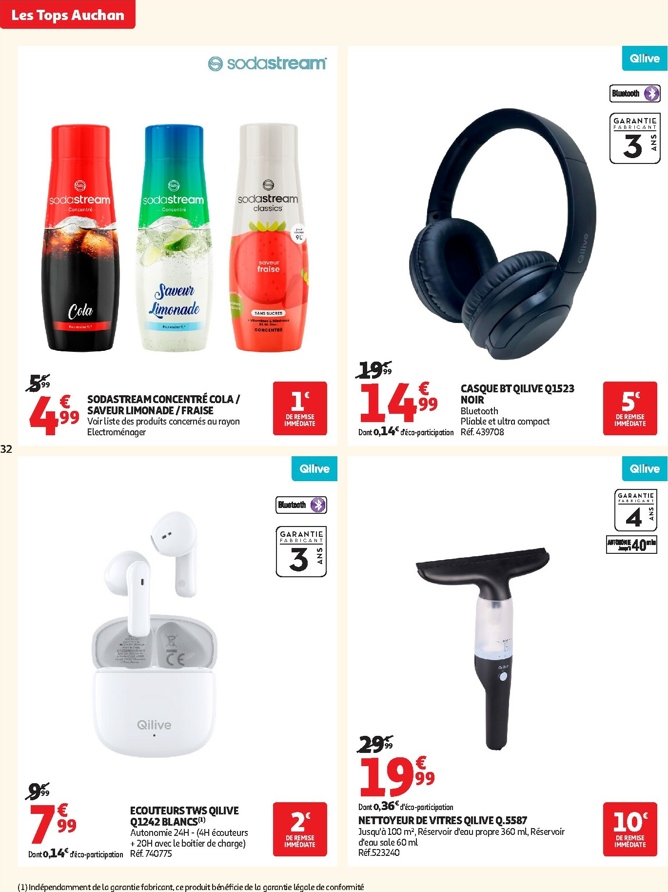 auchan - Catalogue Auchan supermarché - Les Halles d'automne dans votre super valable du 30/09 au 11/10 - page: 32