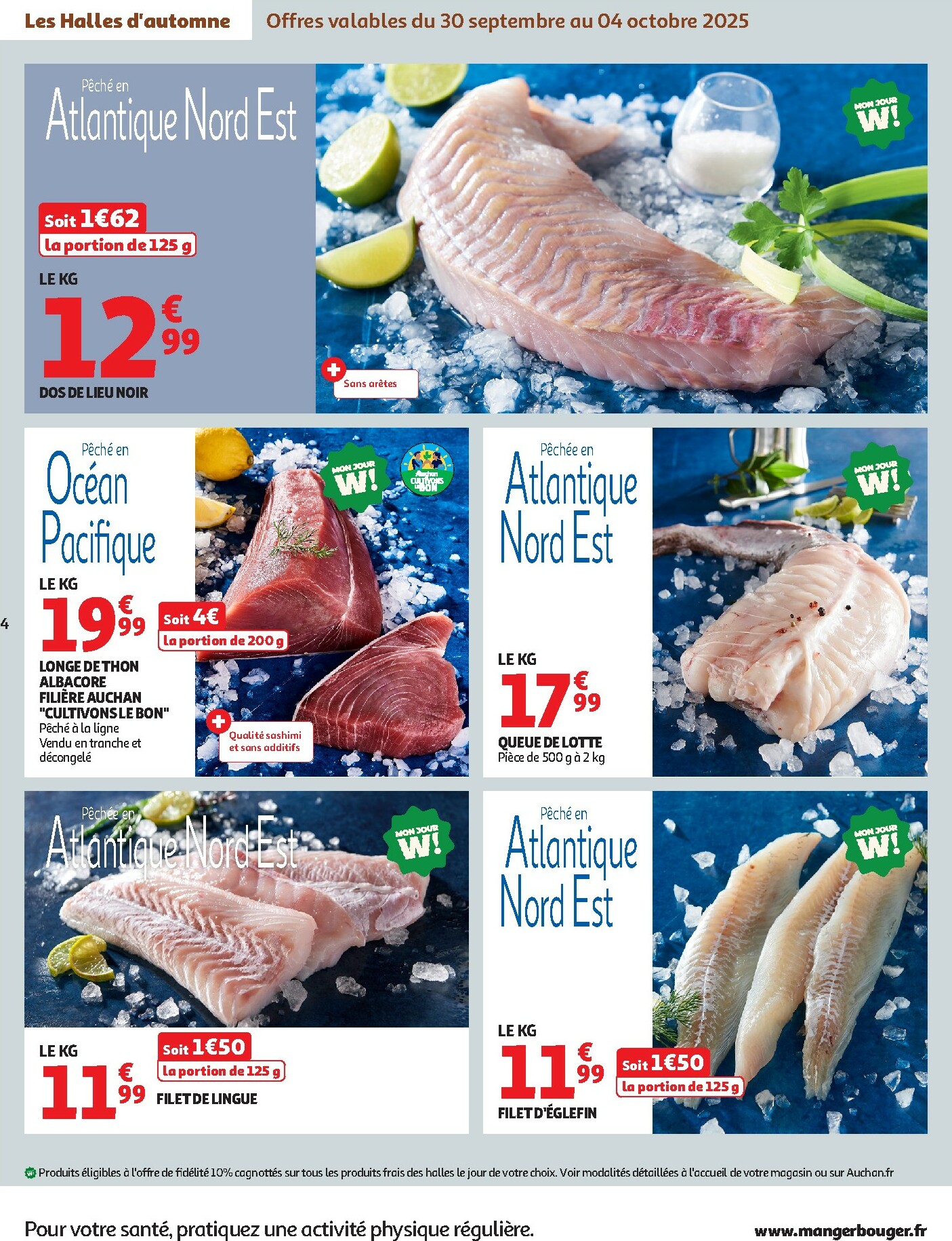 auchan - Catalogue Auchan supermarché - Les Halles d'automne dans votre super valable du 30/09 au 11/10 - page: 4