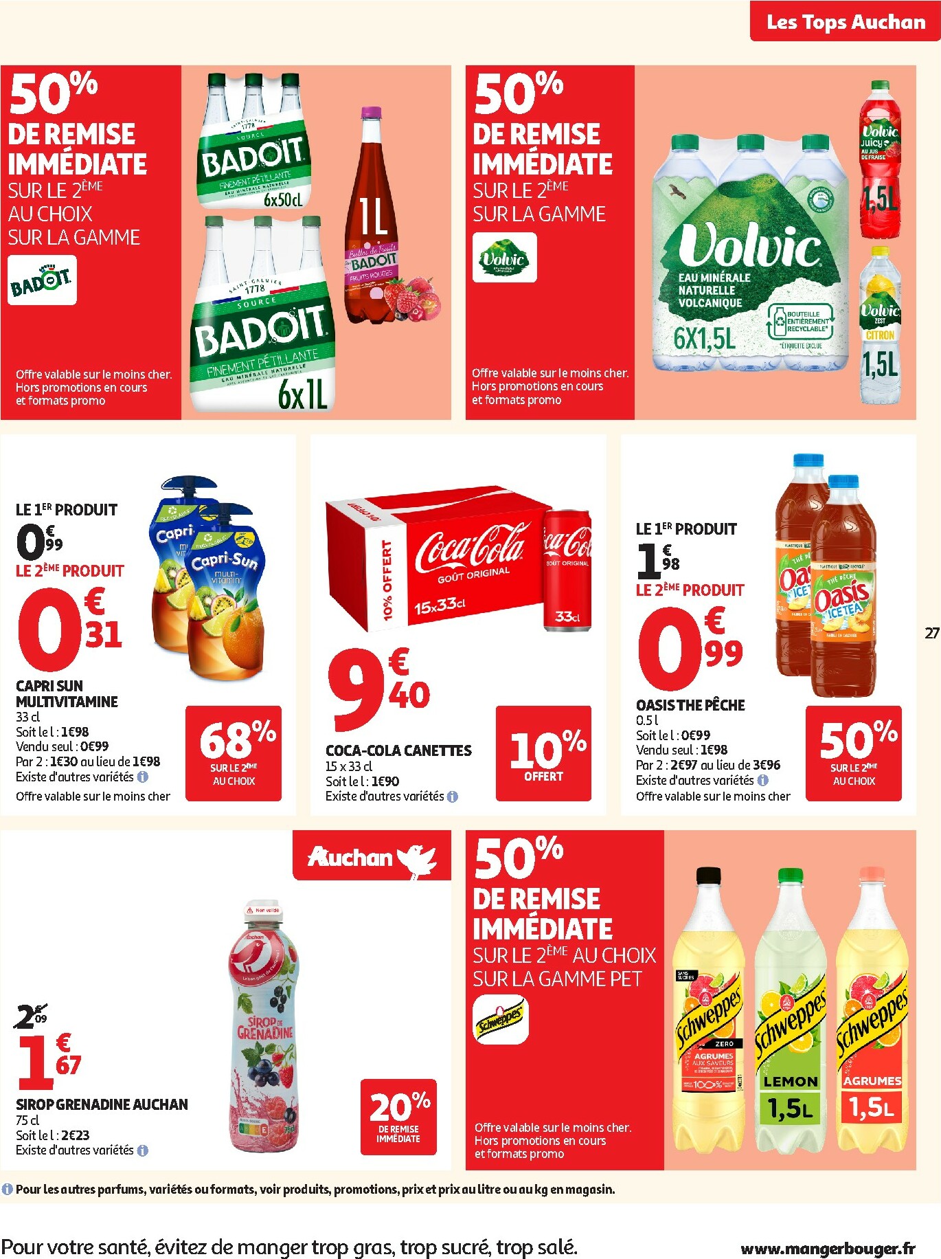 auchan - Catalogue Auchan supermarché - Les Halles d'automne dans votre super valable du 30/09 au 11/10 - page: 27