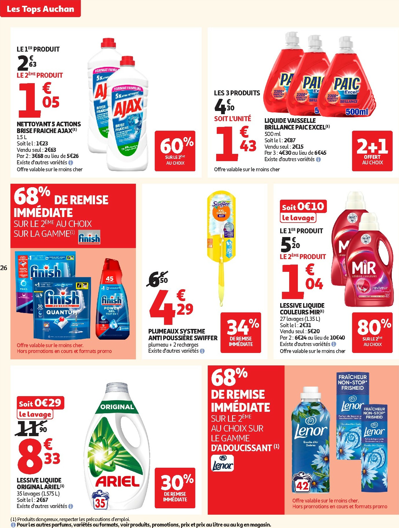 auchan - Catalogue Auchan supermarché - Les Halles d'automne dans votre super valable du 30/09 au 11/10 - page: 26