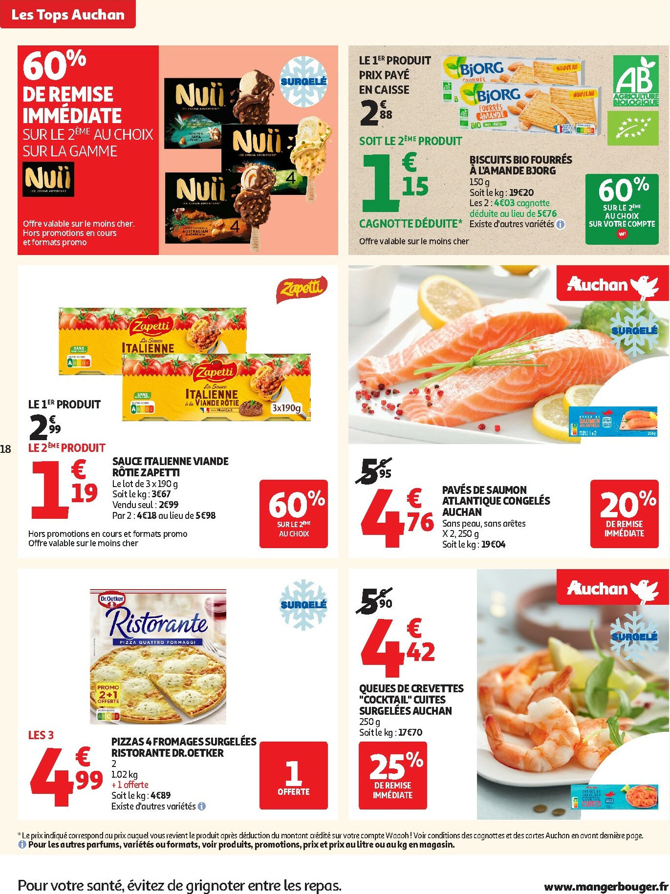 auchan - Catalogue Auchan supermarché - Les Halles d'automne dans votre super valable du 30/09 au 11/10 - page: 18