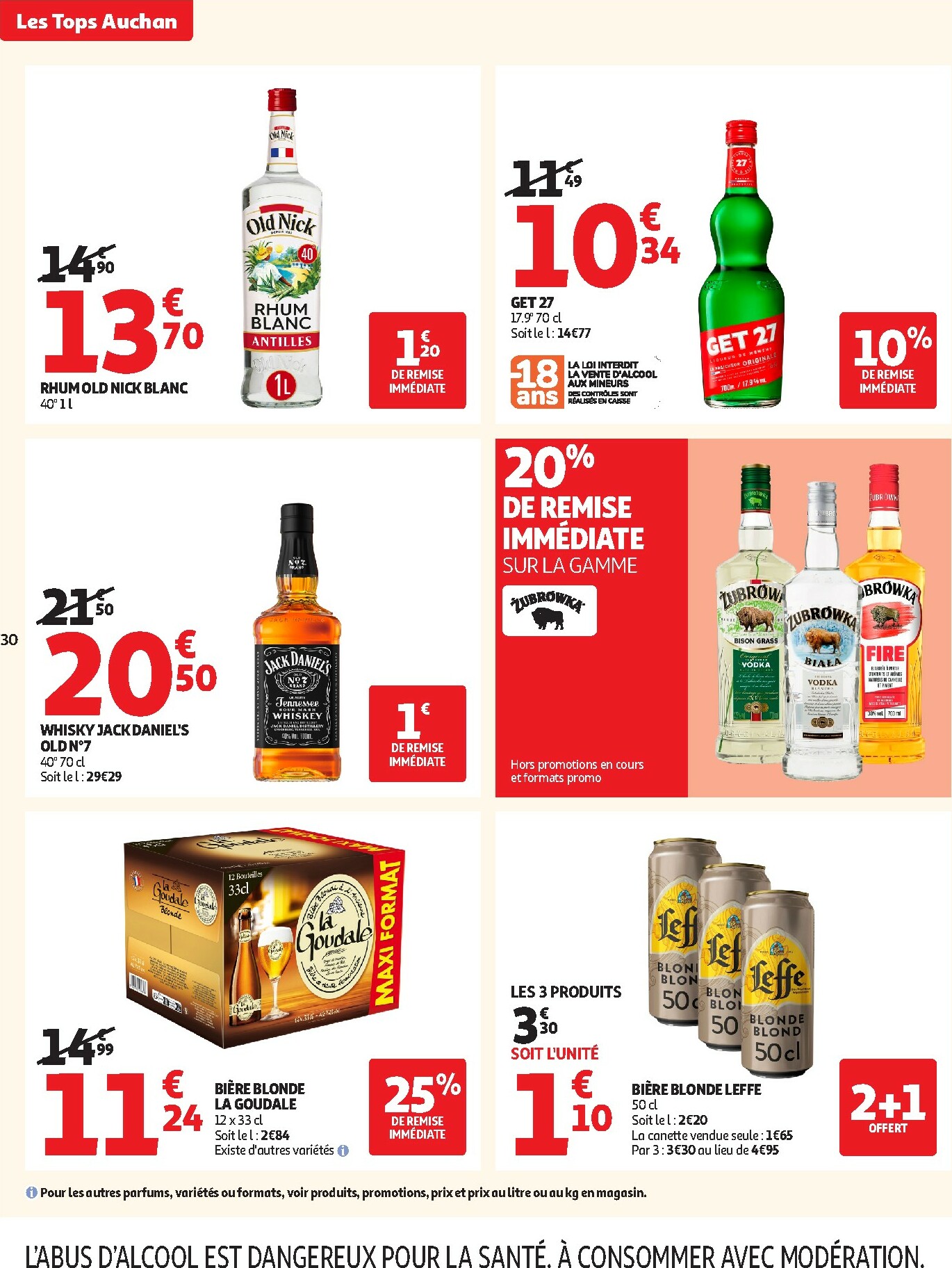 auchan - Catalogue Auchan supermarché - Les Halles d'automne dans votre super valable du 30/09 au 11/10 - page: 30