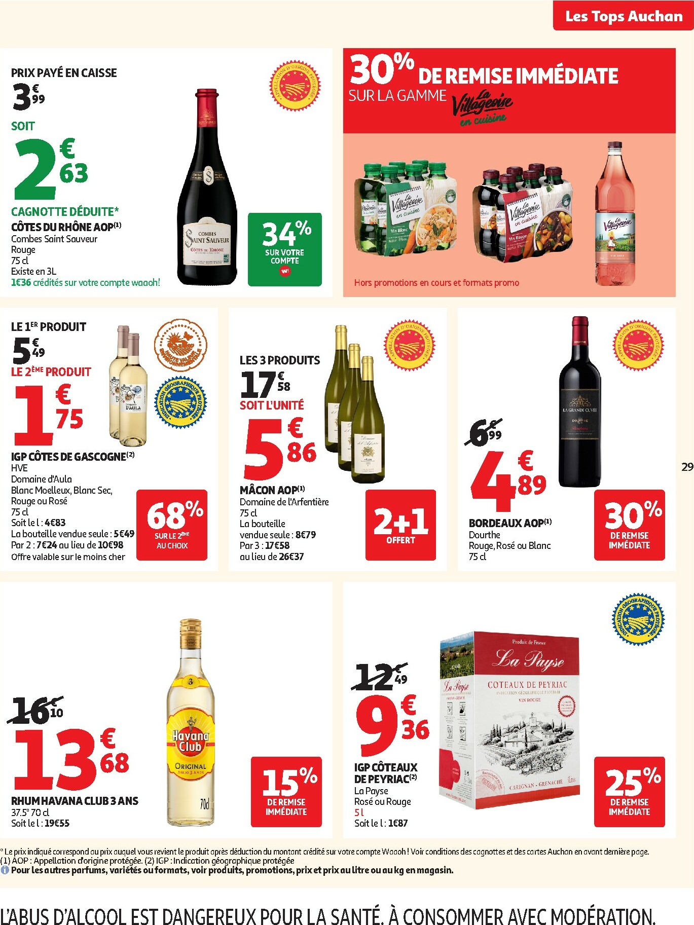 auchan - Catalogue Auchan supermarché - Les Halles d'automne dans votre super valable du 30/09 au 11/10 - page: 29