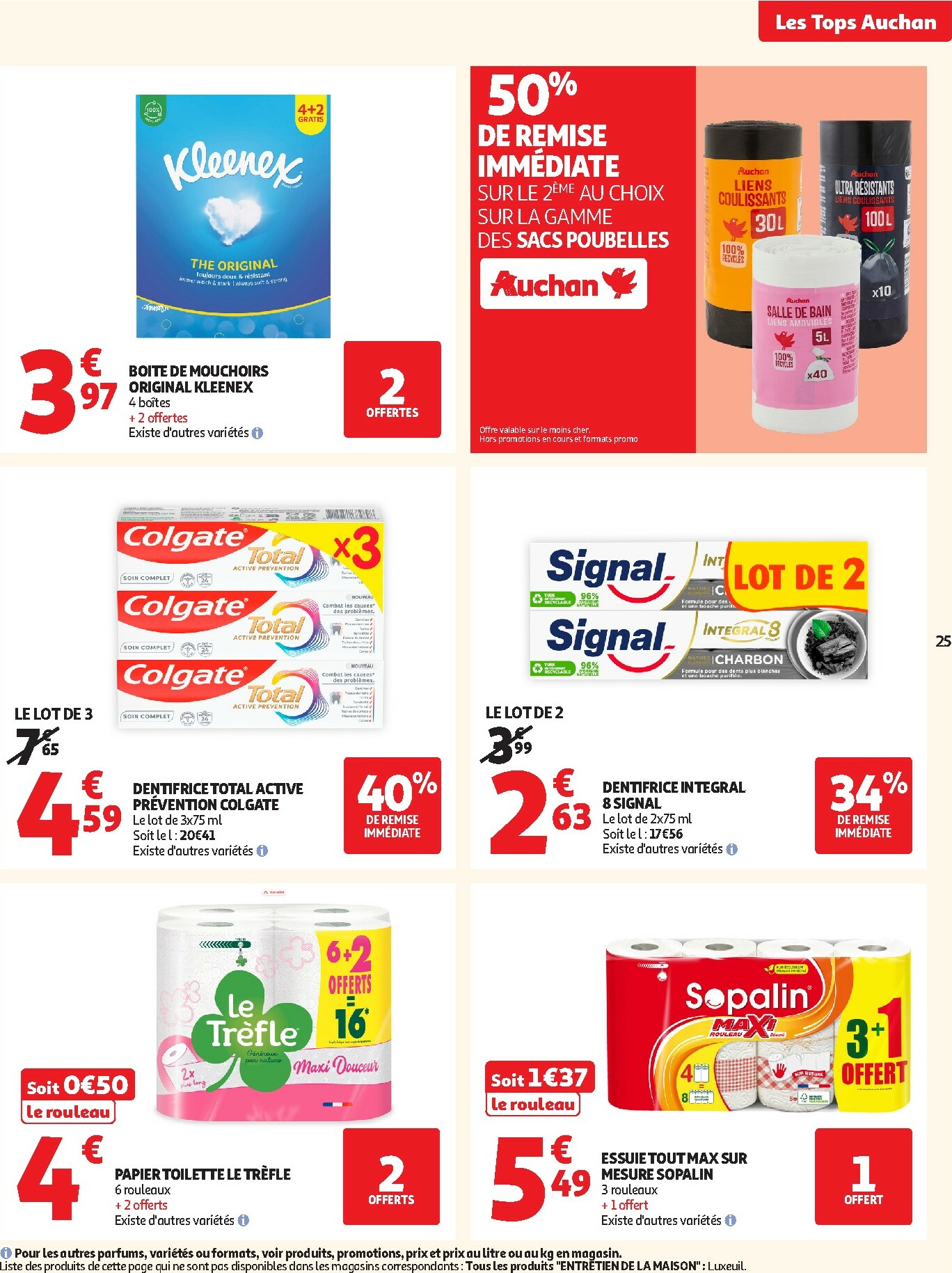auchan - Catalogue Auchan supermarché - Les Halles d'automne dans votre super valable du 30/09 au 11/10 - page: 25