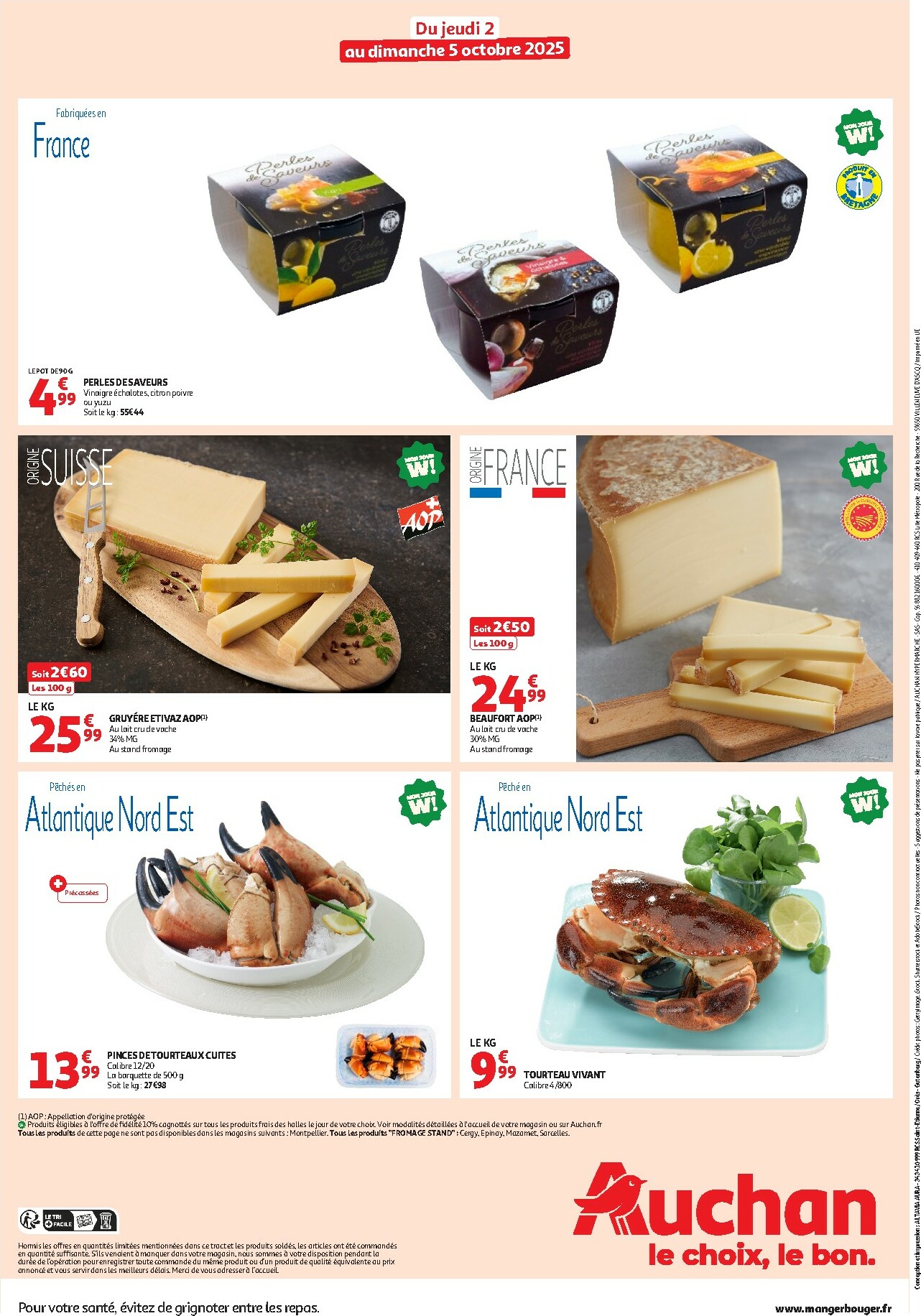 auchan - Catalogue Auchan - Les bons plans du week-end dans votre hyper ! valable du 02/10 au 05/10 - page: 2