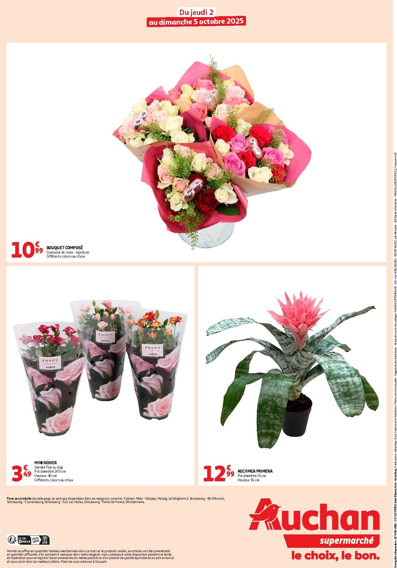 auchan - Catalogue Auchan supermarché - Les bons plans du week-end dans votre super ! valable du 02/10 au 05/10 - page: 2