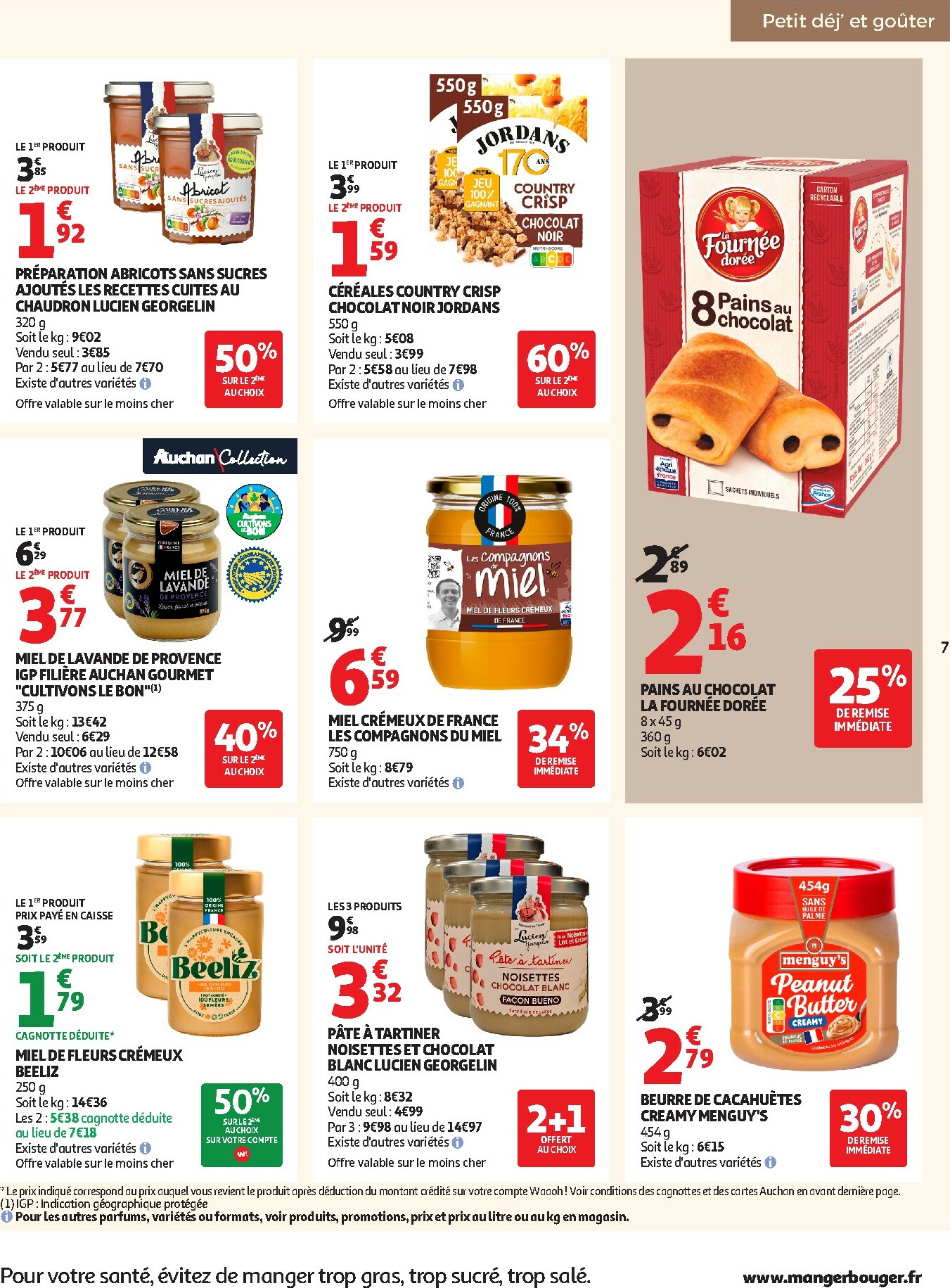 auchan - Catalogue Auchan - Des petits prix pour les grands moments de la journée valable du 07/10 au 19/10 - page: 7