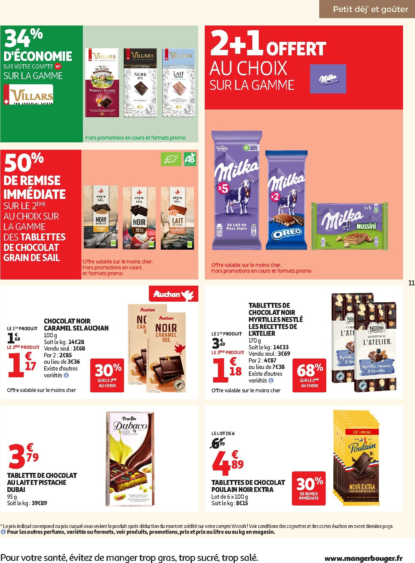 auchan - Catalogue Auchan - Des petits prix pour les grands moments de la journée valable du 07/10 au 19/10 - page: 11