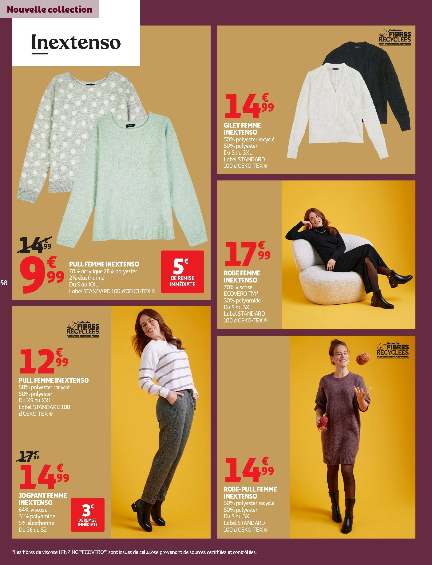auchan - Catalogue Auchan - Des petits prix pour les grands moments de la journée valable du 07/10 au 19/10 - page: 58