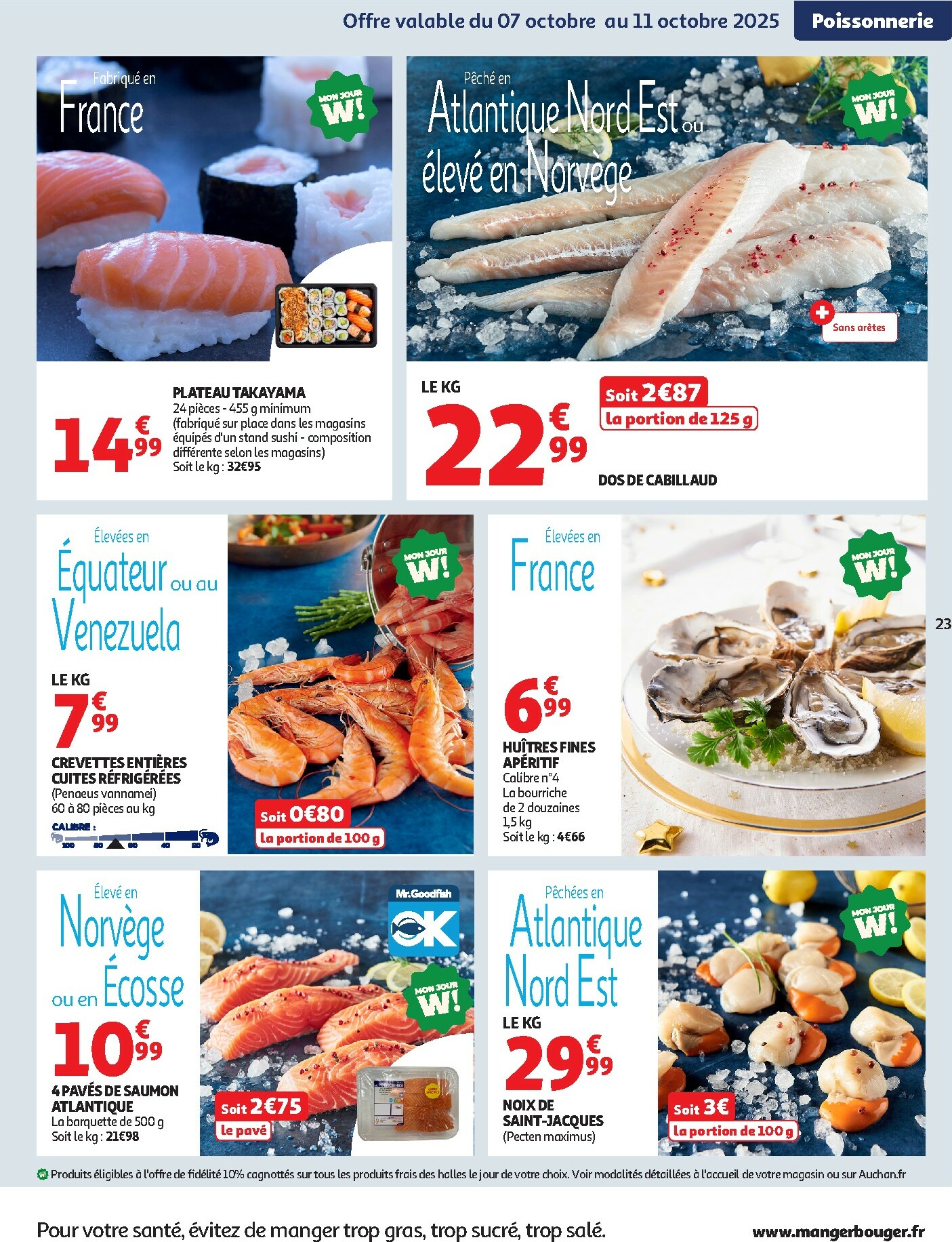 auchan - Catalogue Auchan - Des petits prix pour les grands moments de la journée valable du 07/10 au 19/10 - page: 23
