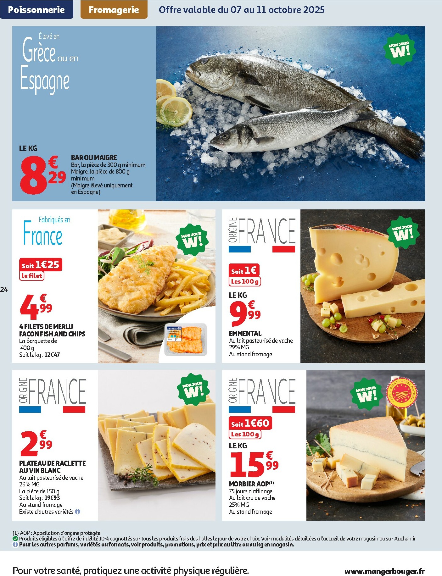 auchan - Catalogue Auchan - Des petits prix pour les grands moments de la journée valable du 07/10 au 19/10 - page: 24