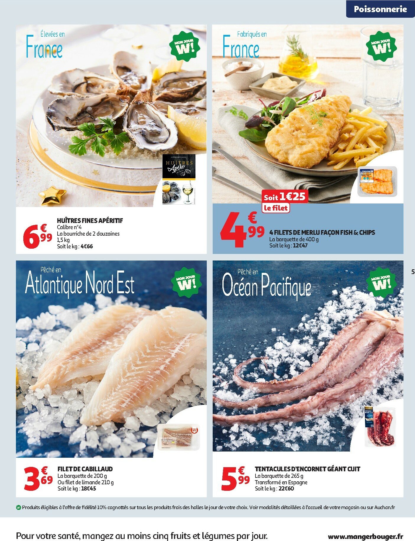 auchan - Catalogue Auchan - Le frais, le bon moins cher valable du 07/10 au 11/10 - page: 5