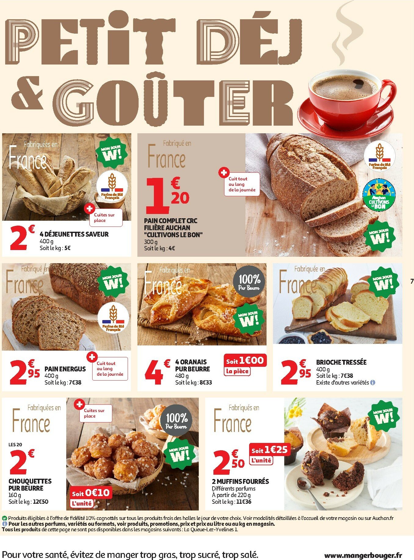 auchan - Catalogue Auchan - Le frais, le bon moins cher valable du 07/10 au 11/10 - page: 7
