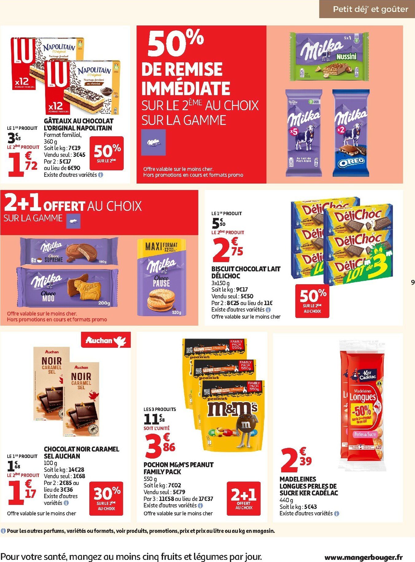 auchan - Catalogue Auchan - Le frais, le bon moins cher valable du 07/10 au 11/10 - page: 9