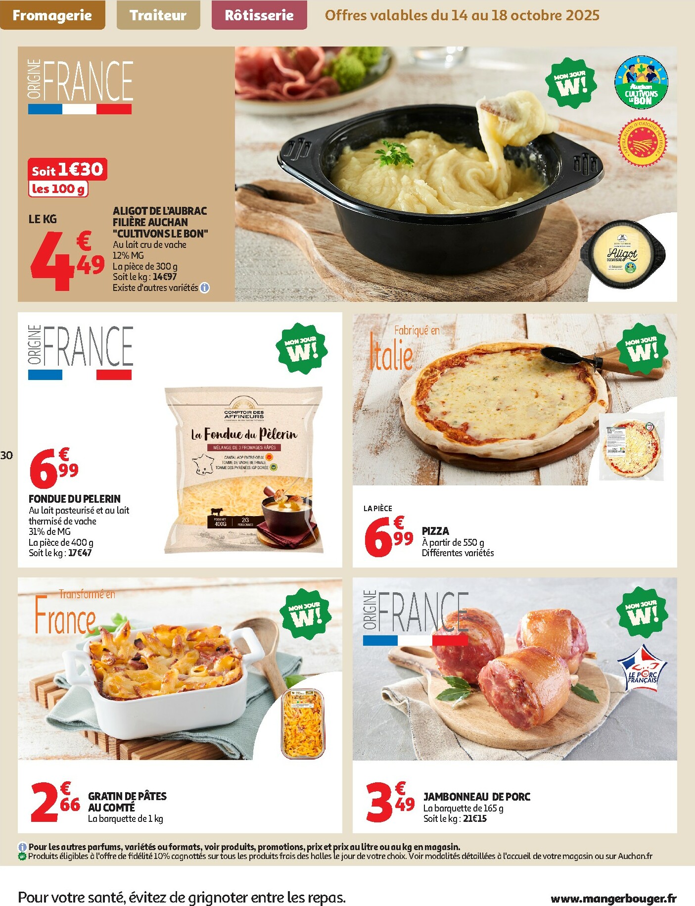 auchan - Catalogue Auchan - Des prix aussi bas, c'est le top dans votre super valable du 14/10 au 25/10 - page: 30 auchan - Catalogue Auchan - Des prix aussi bas, c'est le top dans votre super valable du 14/10 au 25/10 - page: 30