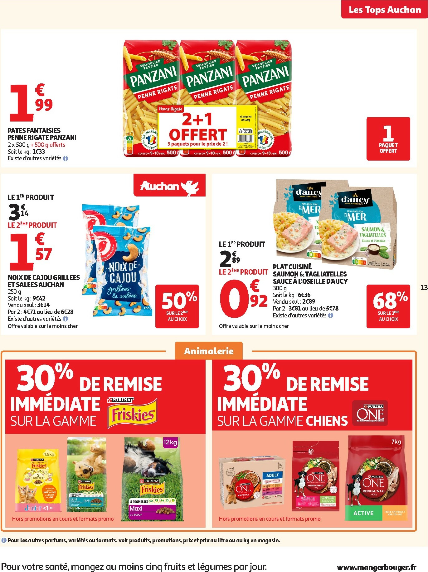 auchan - Catalogue Auchan - Des prix aussi bas, c'est le top dans votre super valable du 14/10 au 25/10 - page: 13 auchan - Catalogue Auchan - Des prix aussi bas, c'est le top dans votre super valable du 14/10 au 25/10 - page: 13
