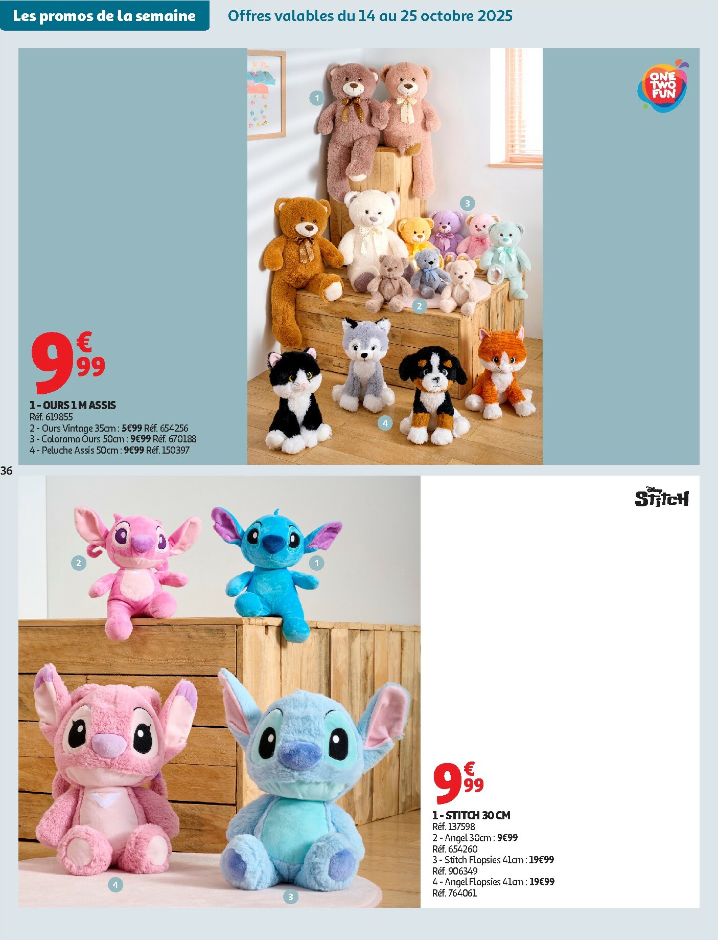 auchan - Catalogue Auchan - Des prix aussi bas, c'est le top dans votre super valable du 14/10 au 25/10 - page: 36 auchan - Catalogue Auchan - Des prix aussi bas, c'est le top dans votre super valable du 14/10 au 25/10 - page: 36