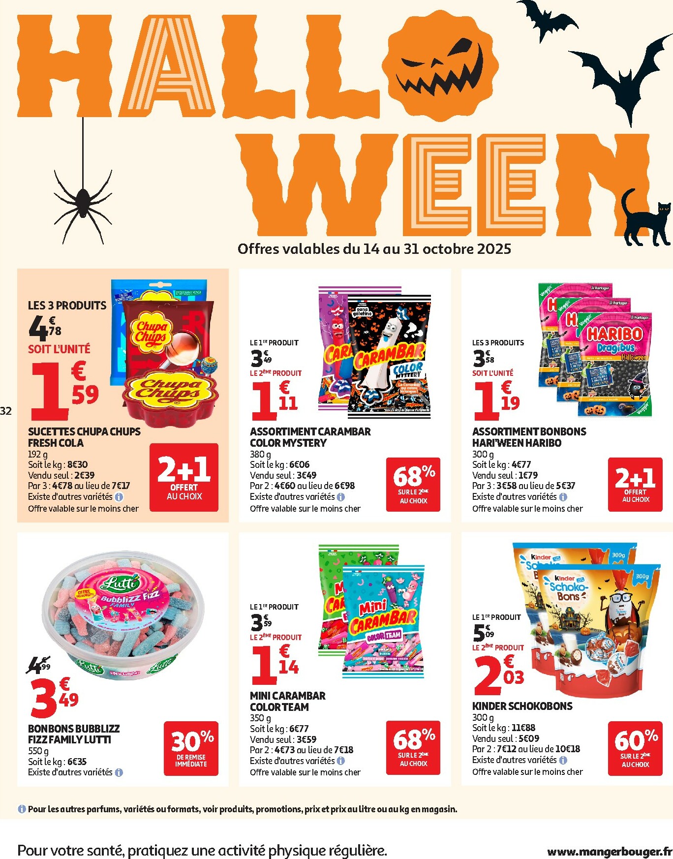 auchan - Catalogue Auchan - Des prix aussi bas, c'est le top dans votre super valable du 14/10 au 25/10 - page: 32 auchan - Catalogue Auchan - Des prix aussi bas, c'est le top dans votre super valable du 14/10 au 25/10 - page: 32