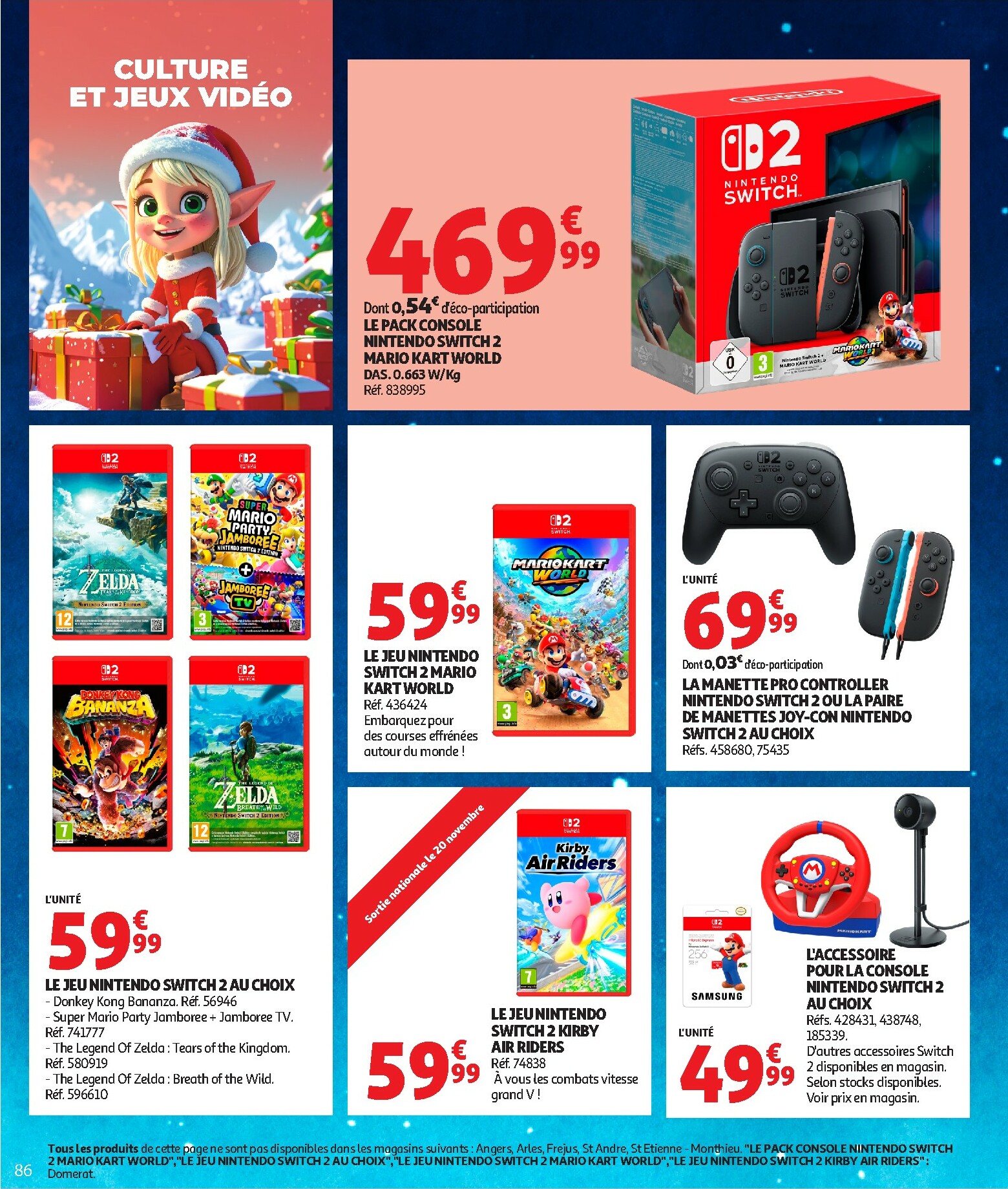 auchan - Catalogue Auchan - La fabuleuse mission de Noël valable du 17/10 au 07/12 - page: 86 auchan - Catalogue Auchan - La fabuleuse mission de Noël valable du 17/10 au 07/12 - page: 86