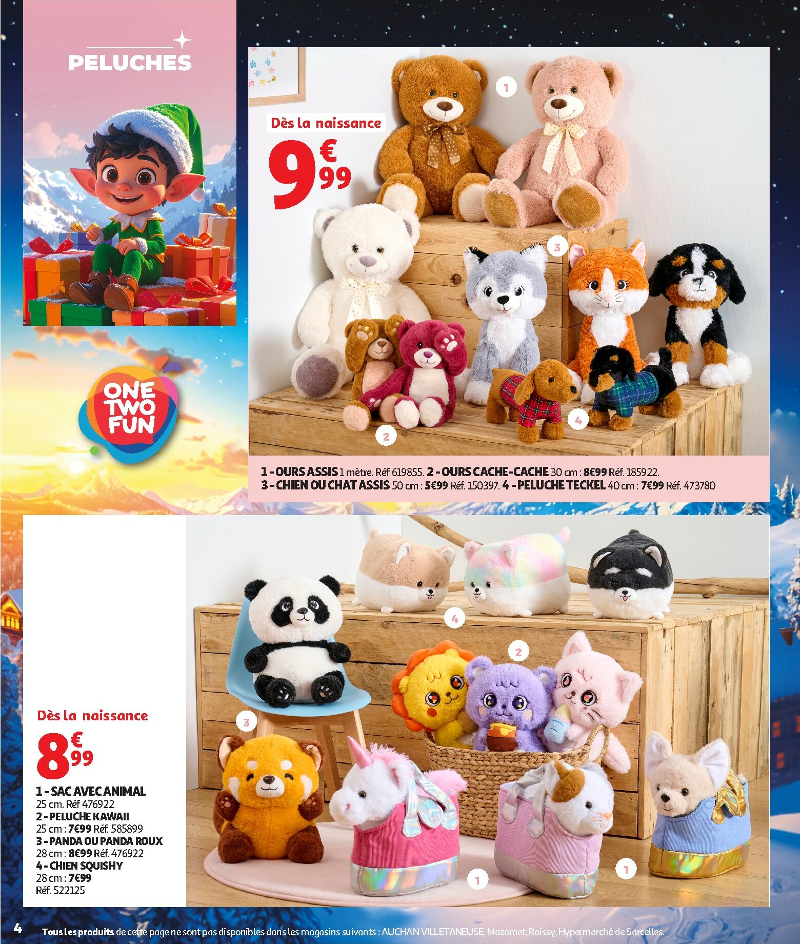 auchan - Catalogue Auchan - La fabuleuse mission de Noël valable du 17/10 au 07/12 - page: 4 auchan - Catalogue Auchan - La fabuleuse mission de Noël valable du 17/10 au 07/12 - page: 4