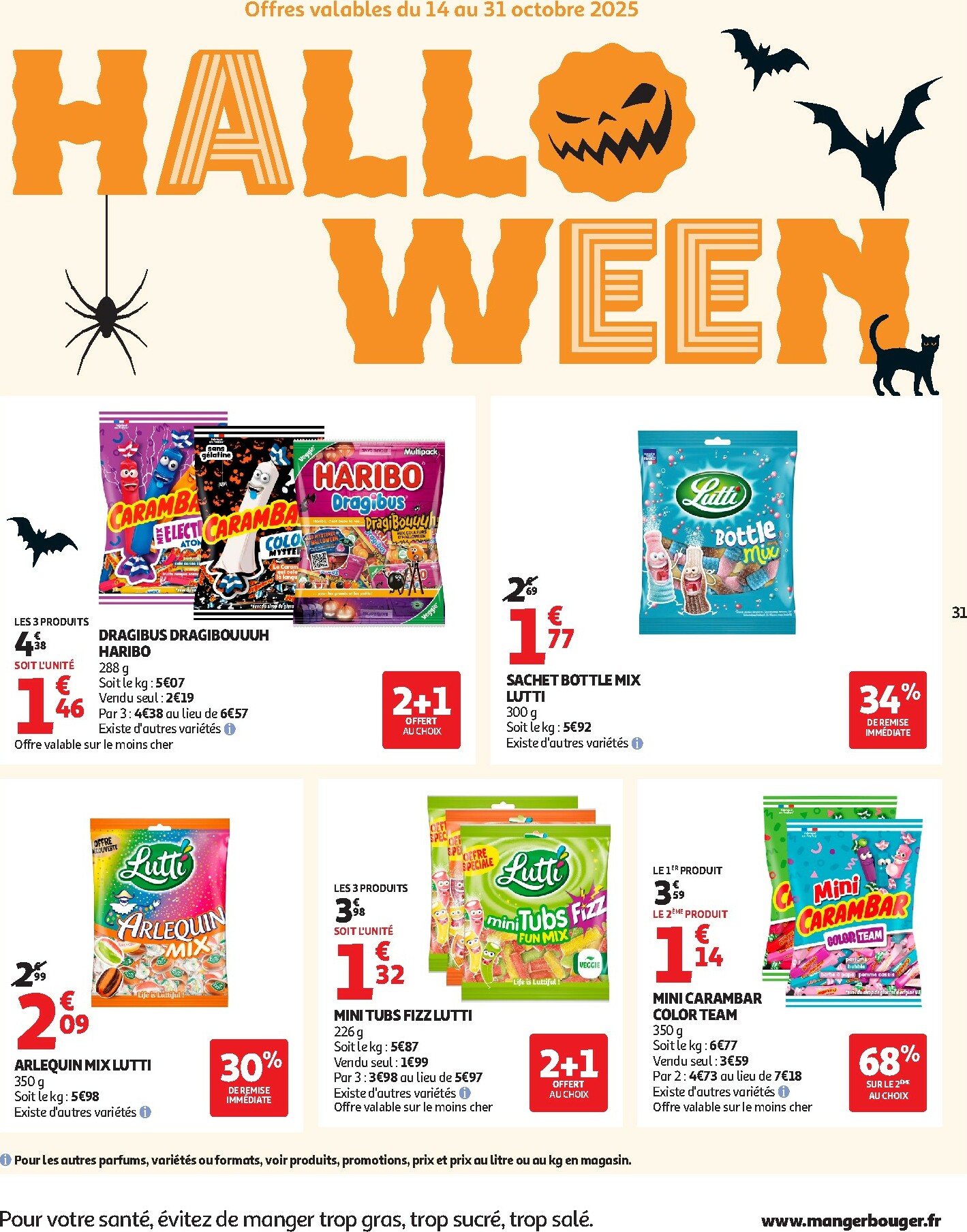 auchan - Catalogue Auchan - Des prix aussi bas, c'est le top valable du 14/10 au 26/10 - page: 31 auchan - Catalogue Auchan - Des prix aussi bas, c'est le top valable du 14/10 au 26/10 - page: 31