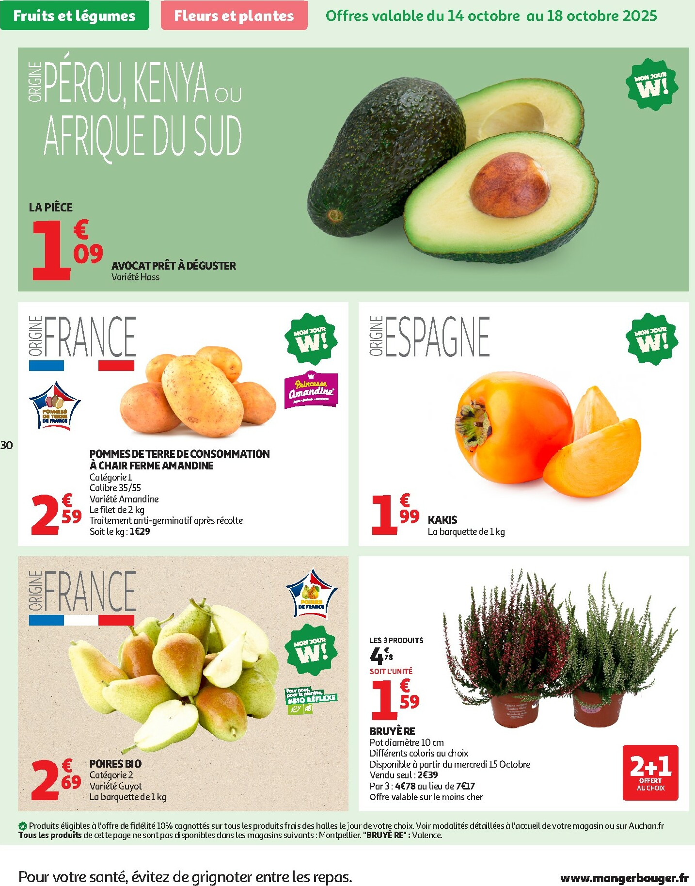auchan - Catalogue Auchan - Des prix aussi bas, c'est le top valable du 14/10 au 26/10 - page: 30 auchan - Catalogue Auchan - Des prix aussi bas, c'est le top valable du 14/10 au 26/10 - page: 30