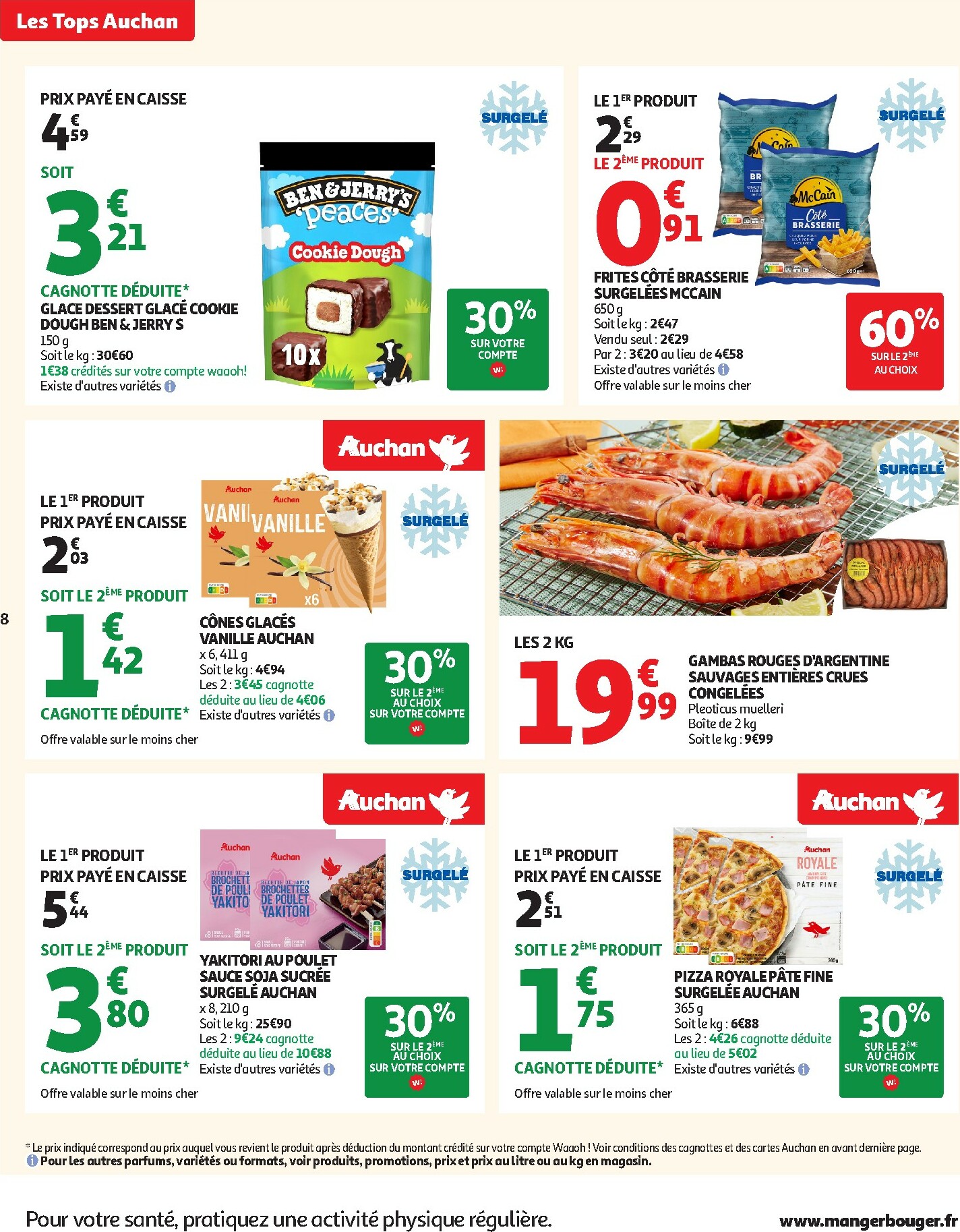 auchan - Catalogue Auchan - Des prix aussi bas, c'est le top valable du 14/10 au 26/10 - page: 8 auchan - Catalogue Auchan - Des prix aussi bas, c'est le top valable du 14/10 au 26/10 - page: 8
