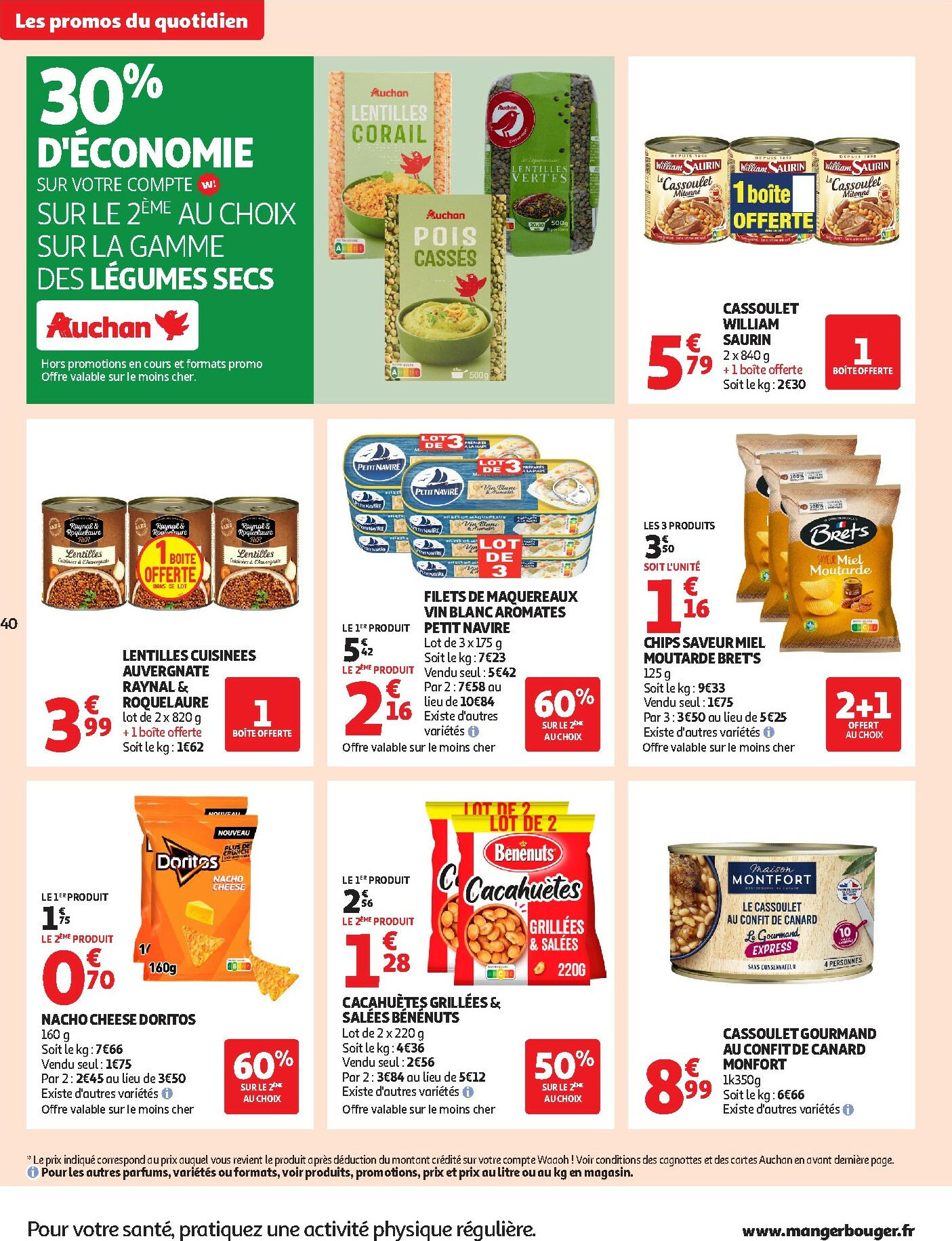 auchan - Catalogue Auchan - Bien au chaud : une couette à ce prix, c'est le rêve valable du 21/10 au 02/11 - page: 41