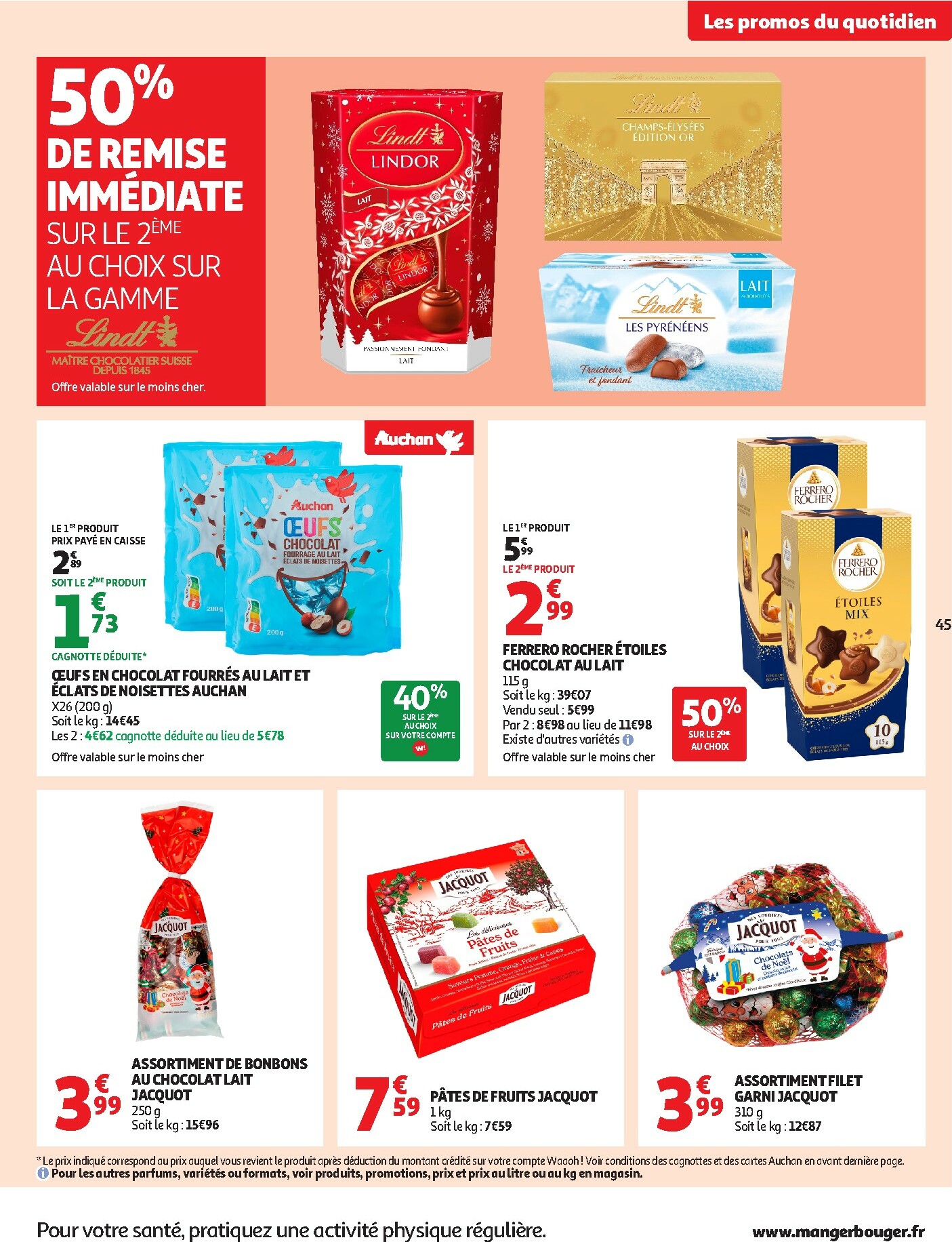 auchan - Catalogue Auchan - Bien au chaud : une couette à ce prix, c'est le rêve valable du 21/10 au 02/11 - page: 46