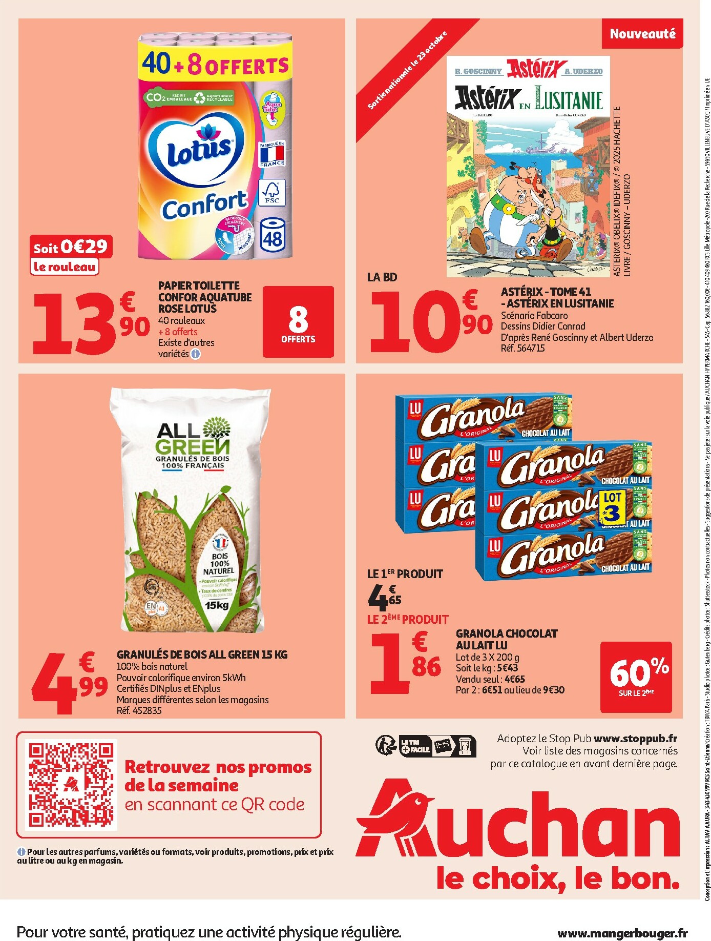 auchan - Catalogue Auchan - Bien au chaud : une couette à ce prix, c'est le rêve valable du 21/10 au 02/11 - page: 62