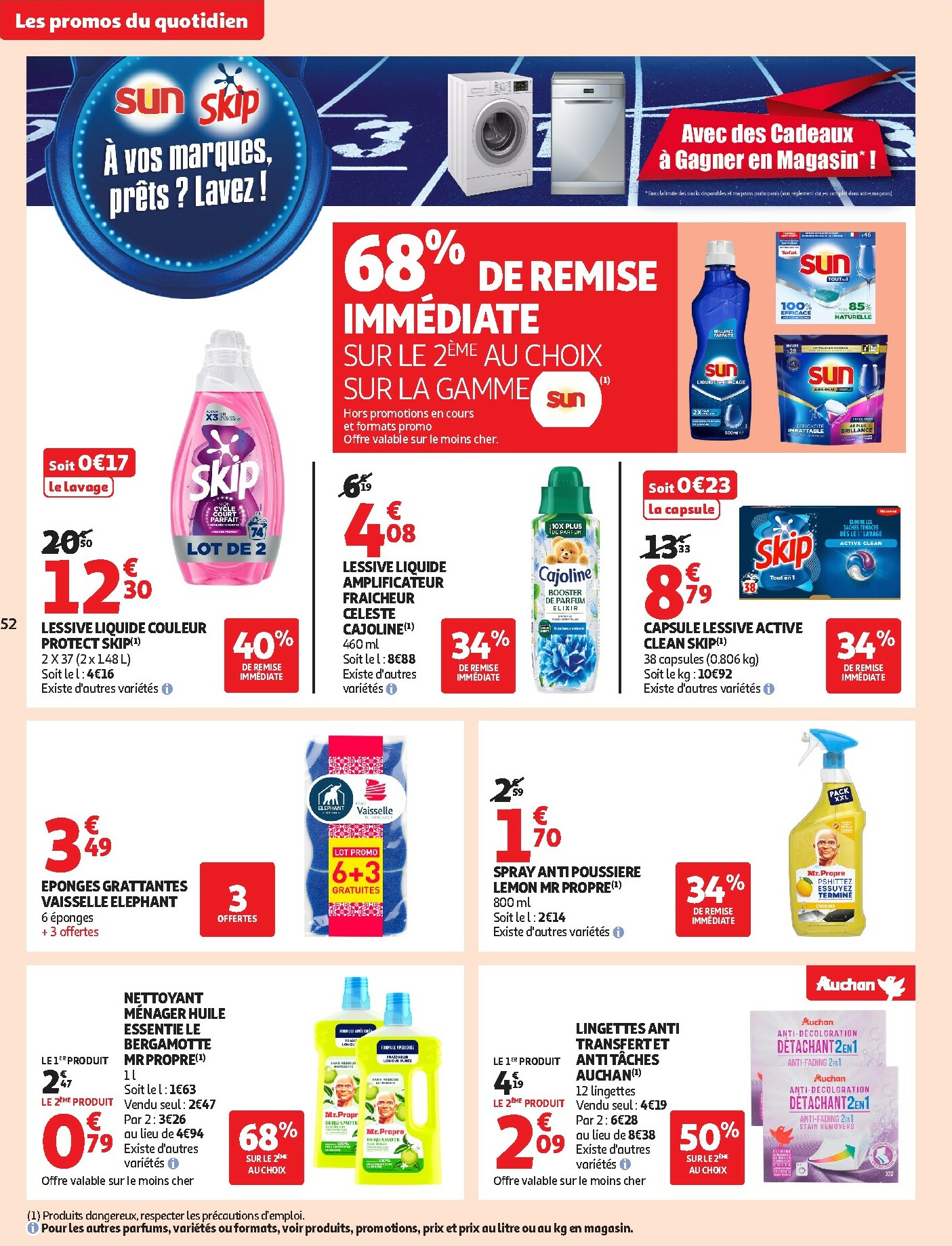 auchan - Catalogue Auchan - Bien au chaud : une couette à ce prix, c'est le rêve valable du 21/10 au 02/11 - page: 53