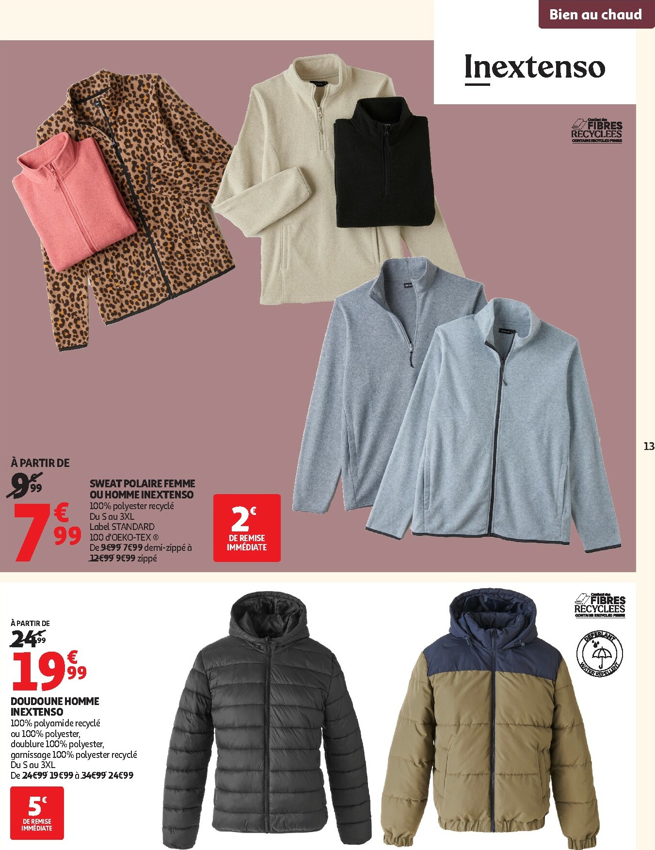 auchan - Catalogue Auchan - Bien au chaud : une couette à ce prix, c'est le rêve valable du 21/10 au 02/11 - page: 13