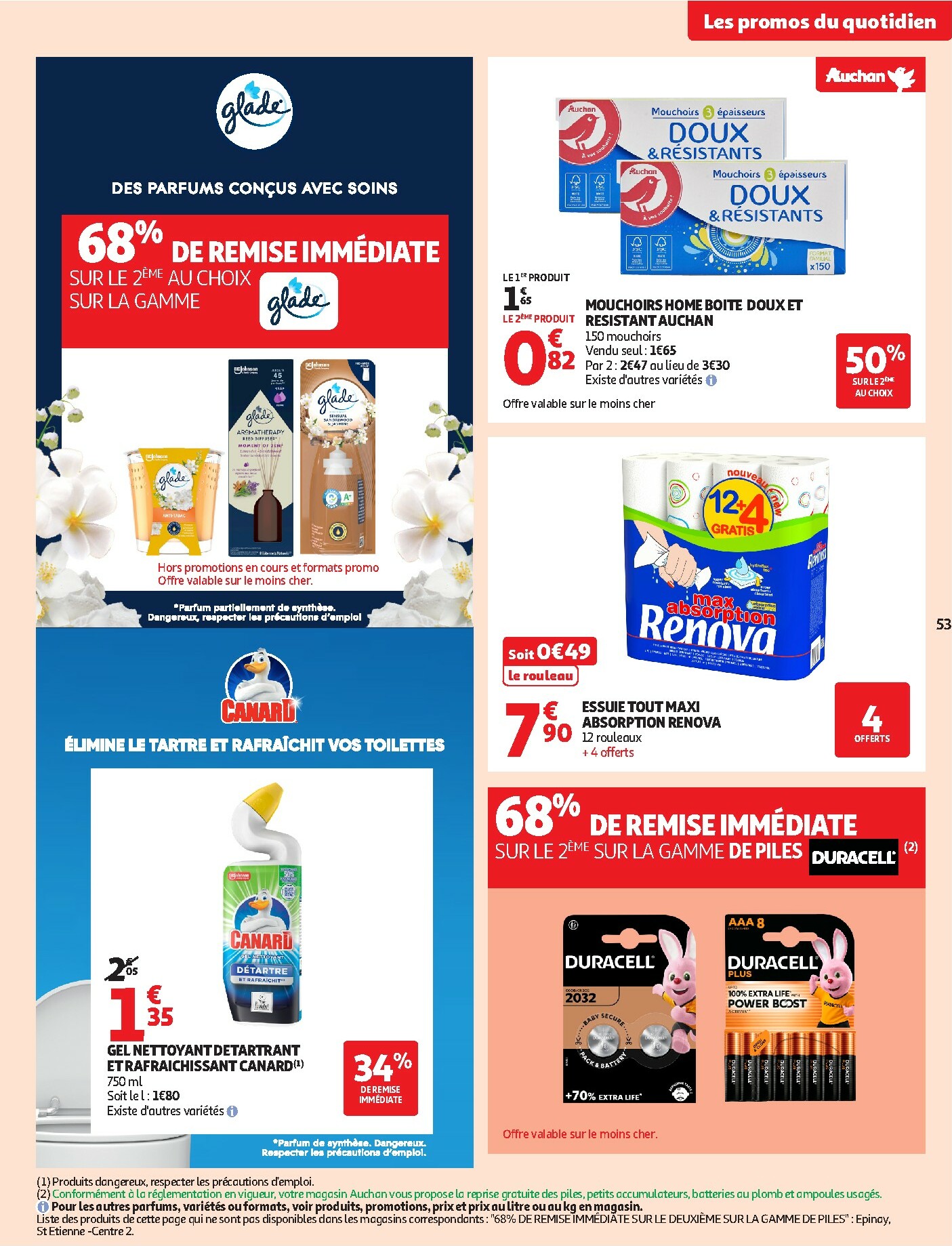 auchan - Catalogue Auchan - Bien au chaud : une couette à ce prix, c'est le rêve valable du 21/10 au 02/11 - page: 54
