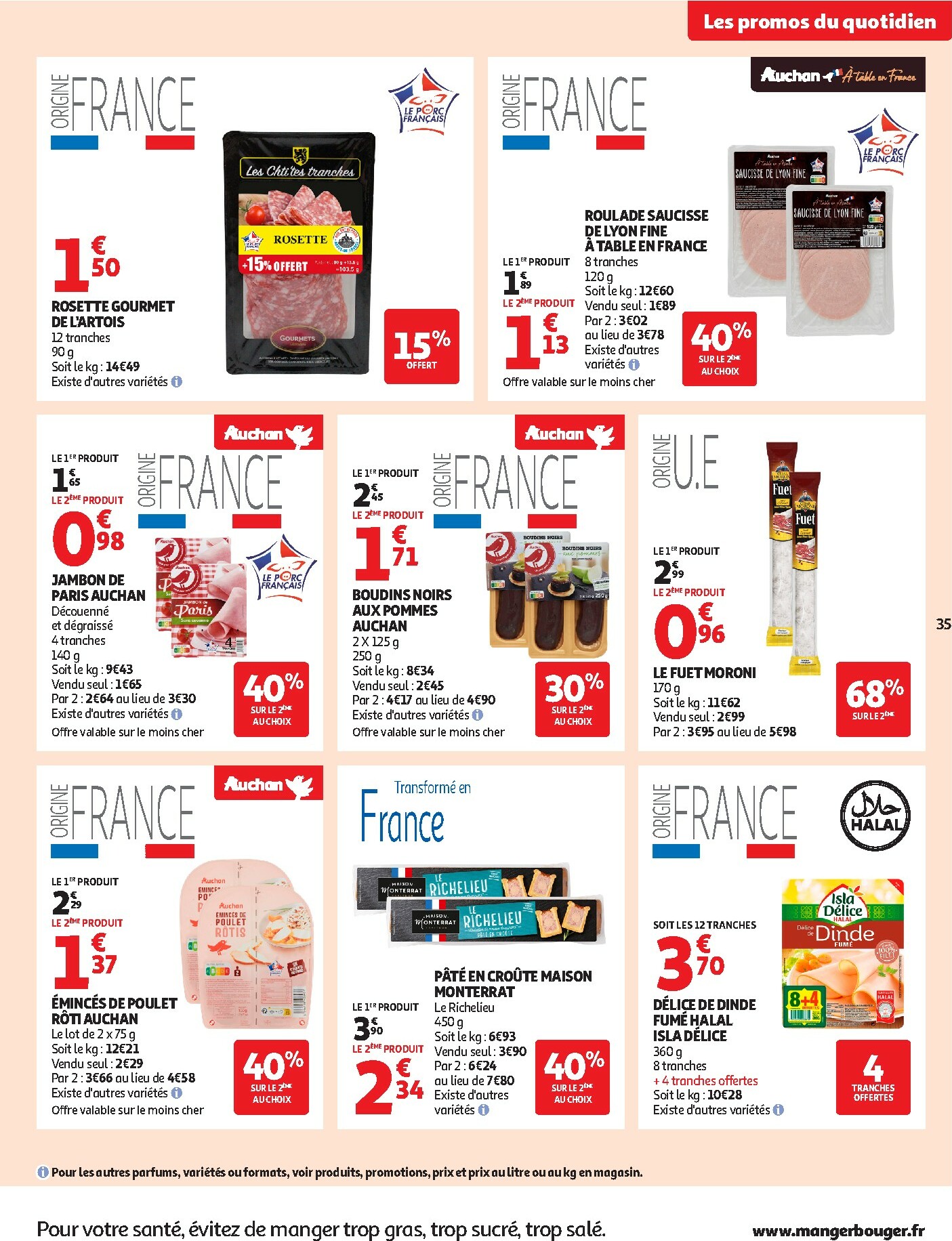 auchan - Catalogue Auchan - Bien au chaud : une couette à ce prix, c'est le rêve valable du 21/10 au 02/11 - page: 36