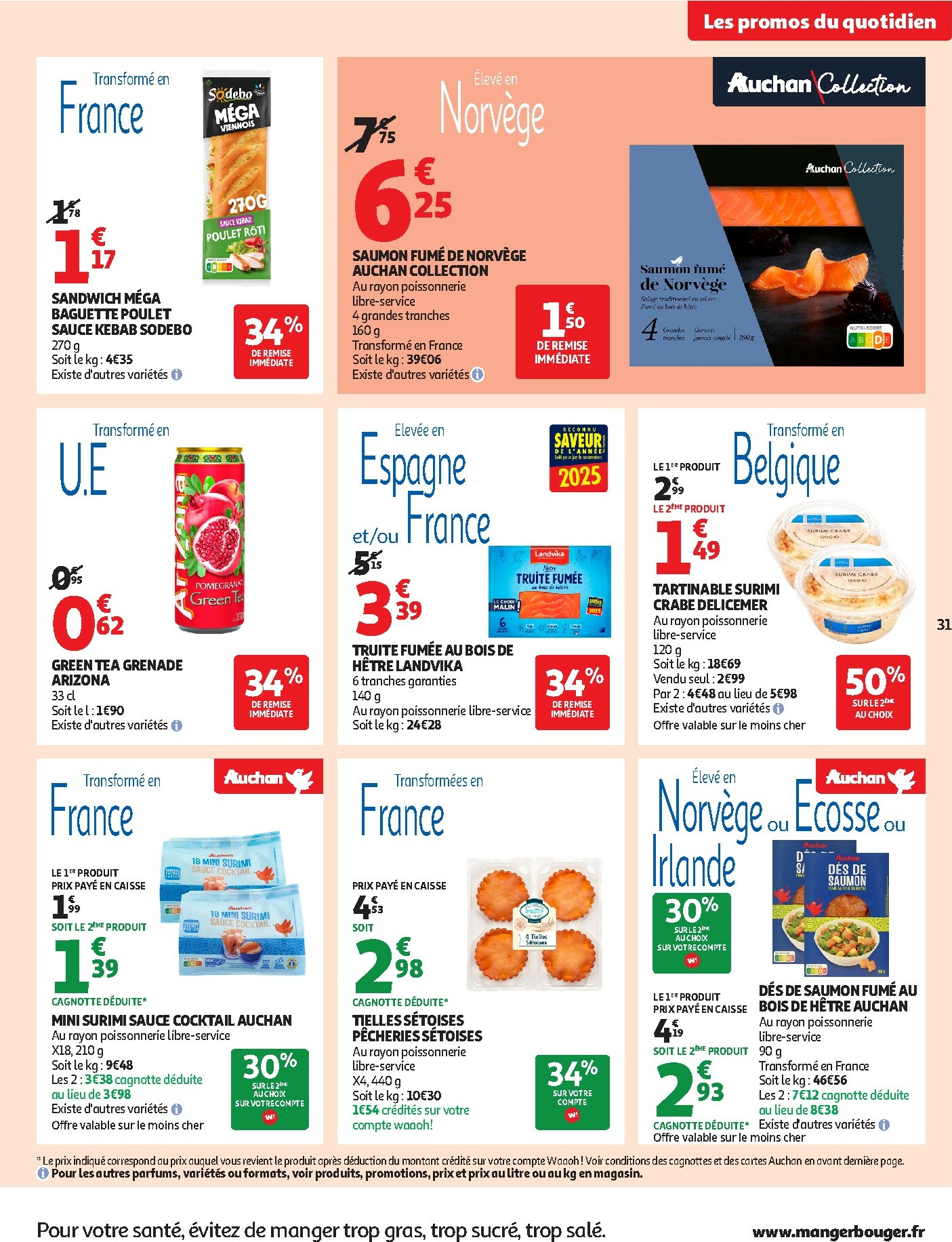 auchan - Catalogue Auchan - Bien au chaud : une couette à ce prix, c'est le rêve valable du 21/10 au 02/11 - page: 32