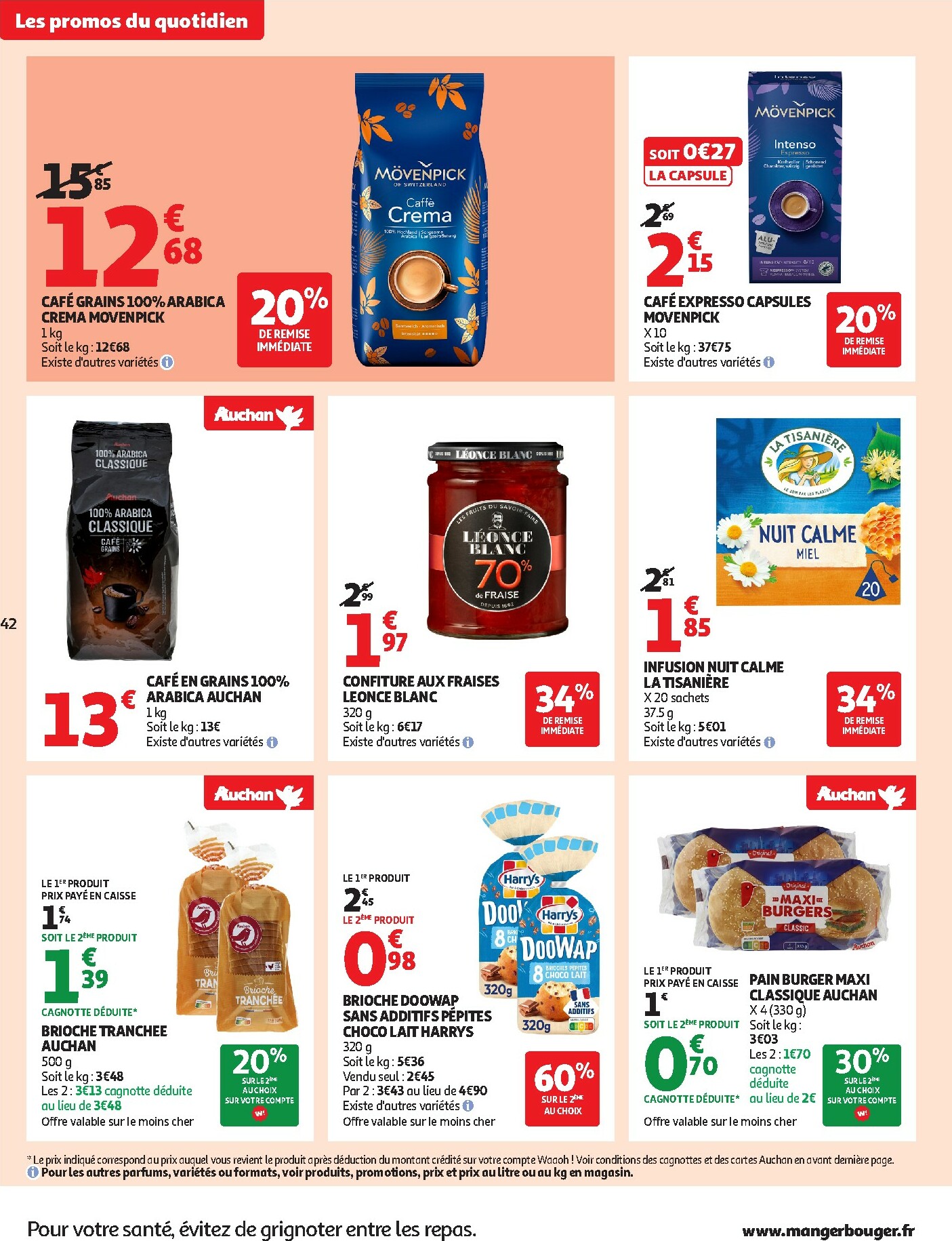 auchan - Catalogue Auchan - Bien au chaud : une couette à ce prix, c'est le rêve valable du 21/10 au 02/11 - page: 43
