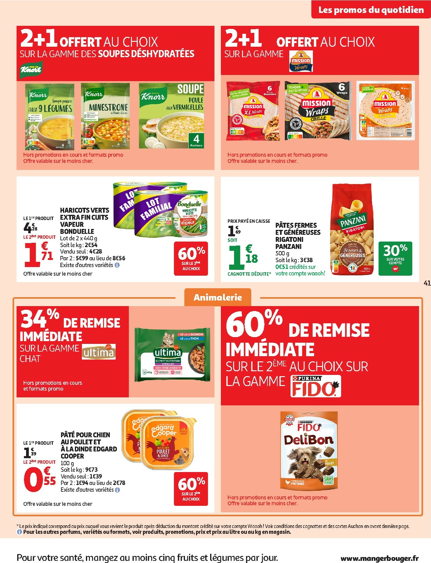 auchan - Catalogue Auchan - Bien au chaud : une couette à ce prix, c'est le rêve valable du 21/10 au 02/11 - page: 42