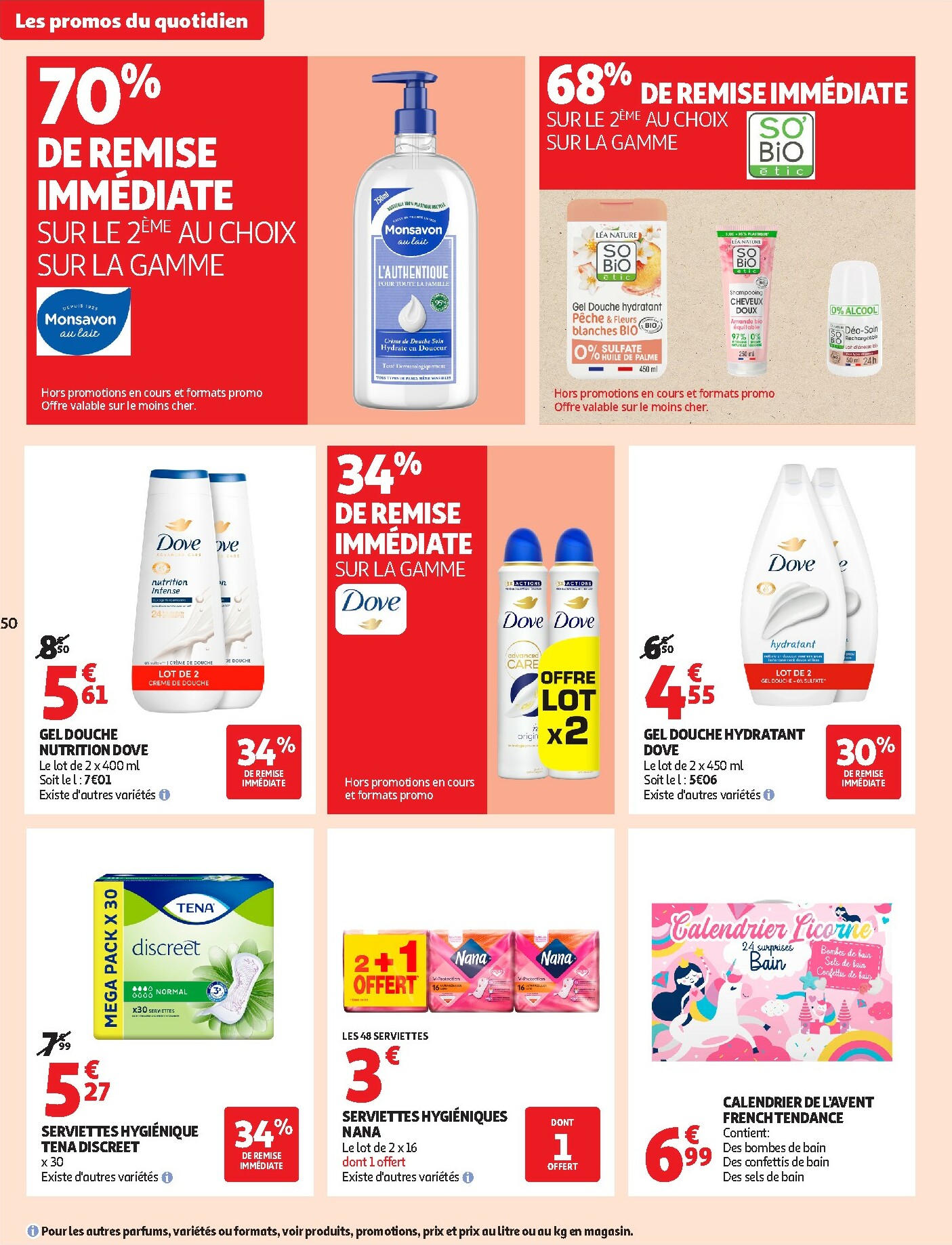 auchan - Catalogue Auchan - Bien au chaud : une couette à ce prix, c'est le rêve valable du 21/10 au 02/11 - page: 51
