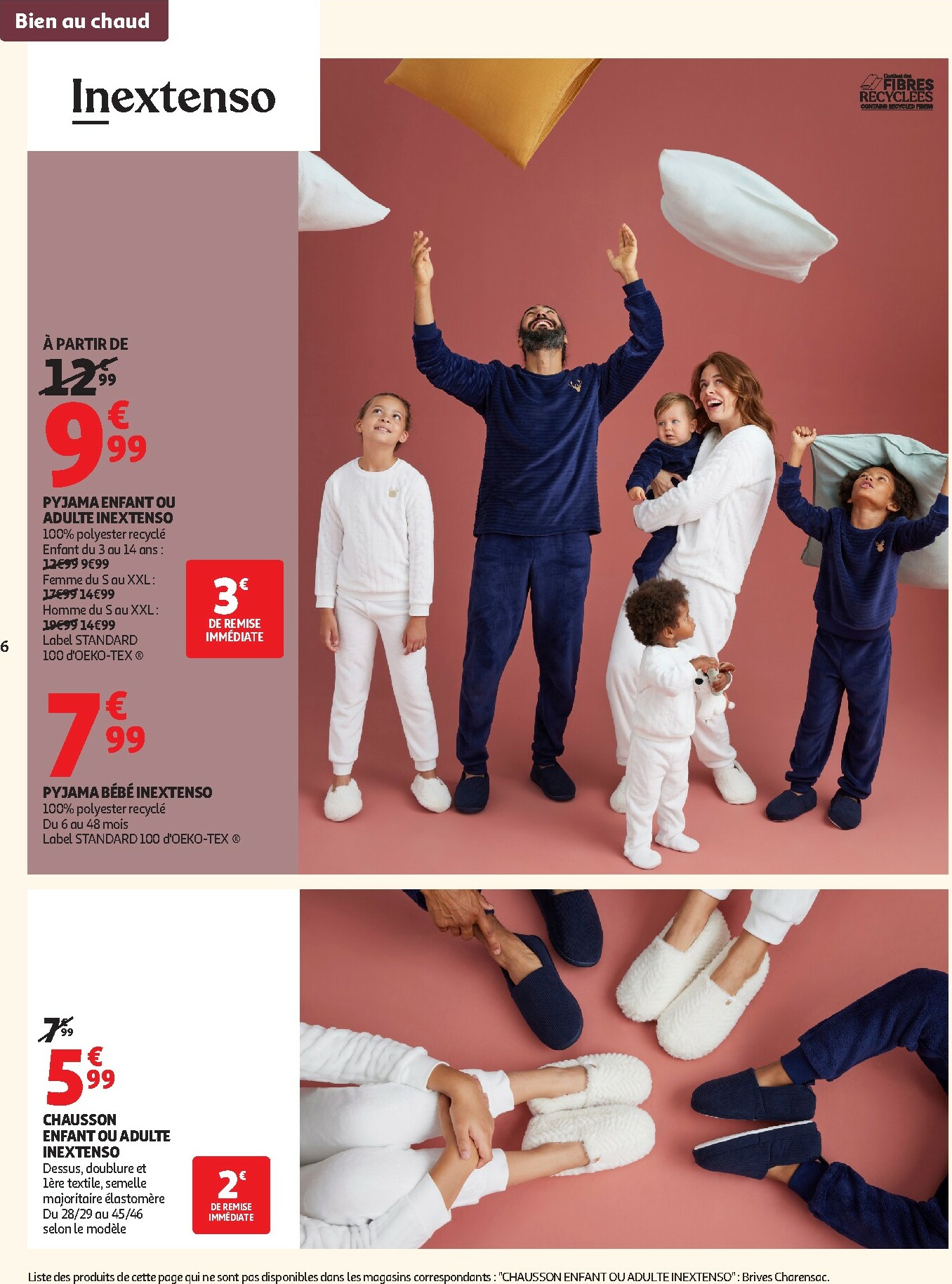 auchan - Catalogue Auchan - Bien au chaud : une couette à ce prix, c'est le rêve valable du 21/10 au 02/11 - page: 6